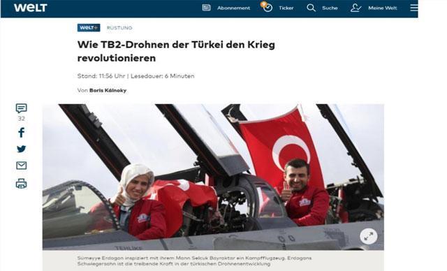 Almanya’dan Türk SİHA’larına büyük övgü