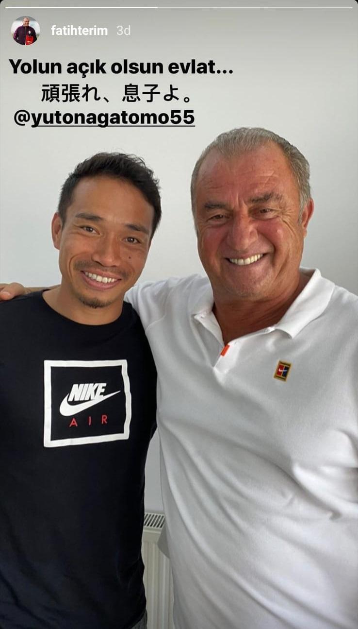 Fatih Terim’den Nagatomo’ya veda: Yolun açık olsun evlat