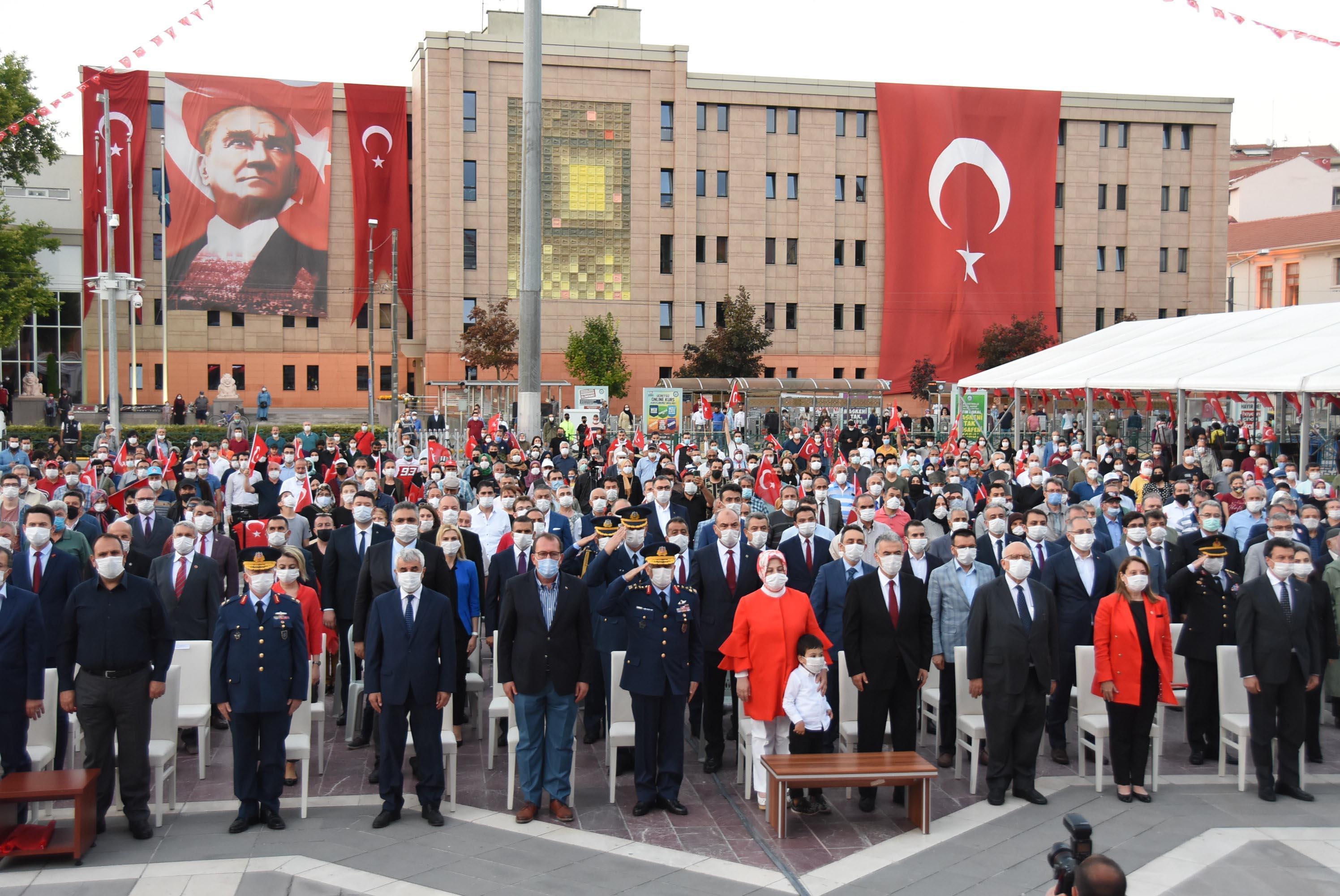 Yurdun dört bir yanında 15 Temmuz Demokrasi ve Milli Birlik Günü