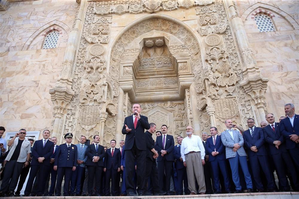 Cumhurbaşkanı Erdoğan’ın açtığı Sarayburnu Camisinin suyu 42 kilometre uzaktaki yayladan geliyor