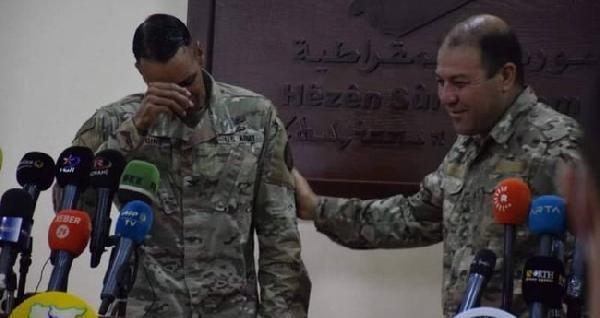 Görev süresi sona eren ABDli komutan terör örgütü PKKya destek veremeyeceği için ağladı