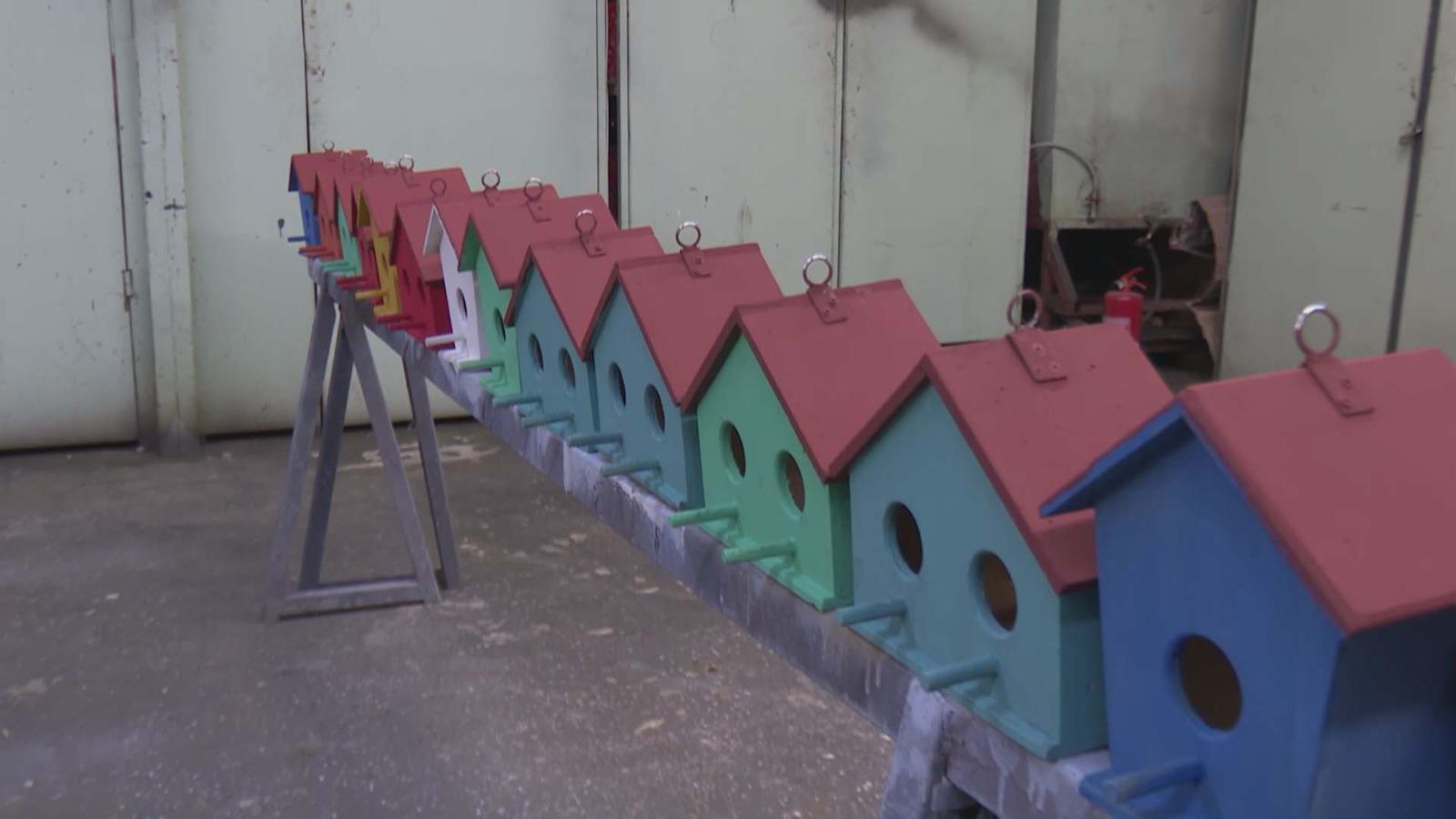 Şehir Tiyatrolarının sahne dekorları kuşlara yuva oluyor