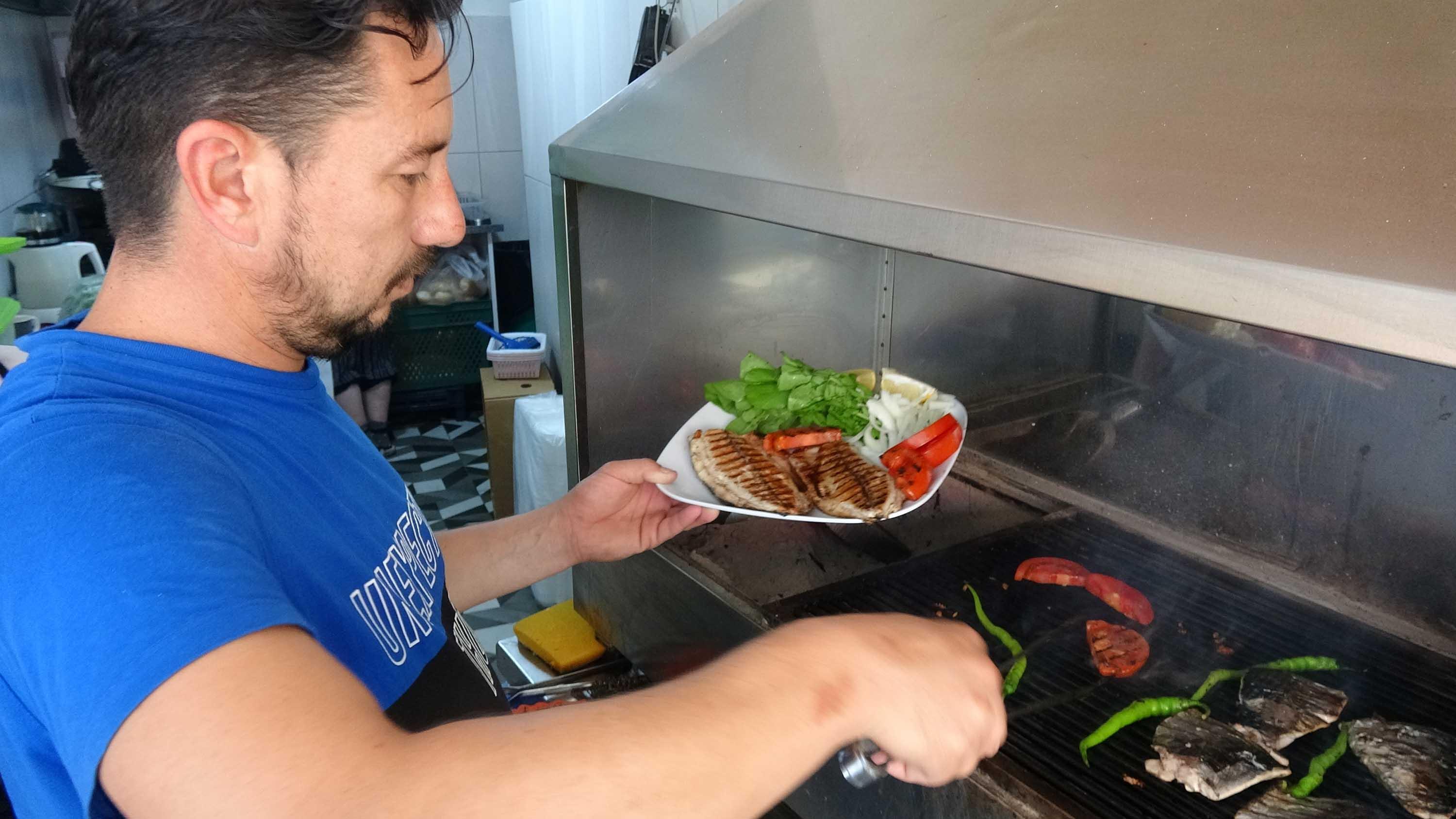 Şimdi ızgarada palamut zamanı