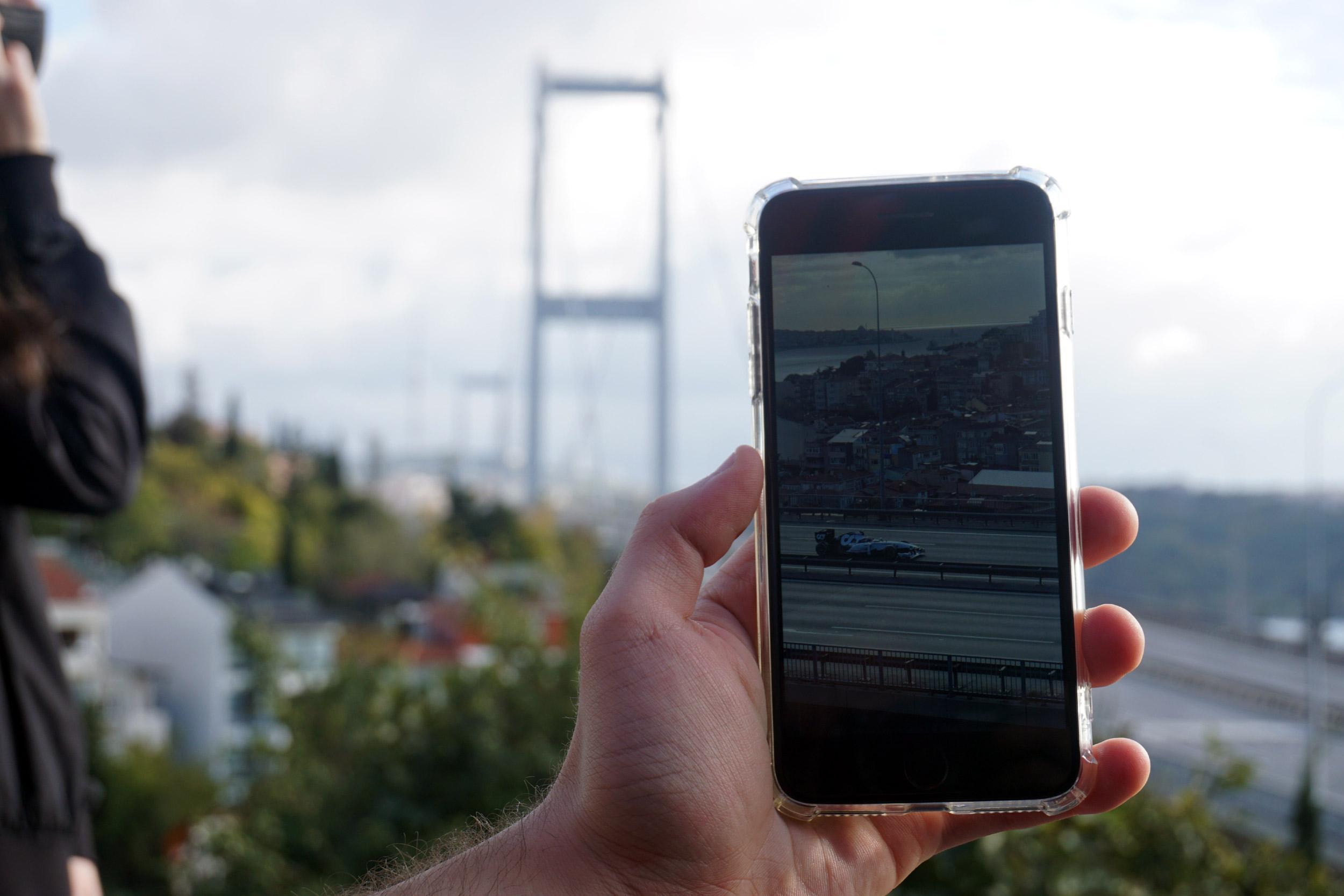 İstanbulda yarış heyecanı; Formula 1 araçlarına yoğun ilgi