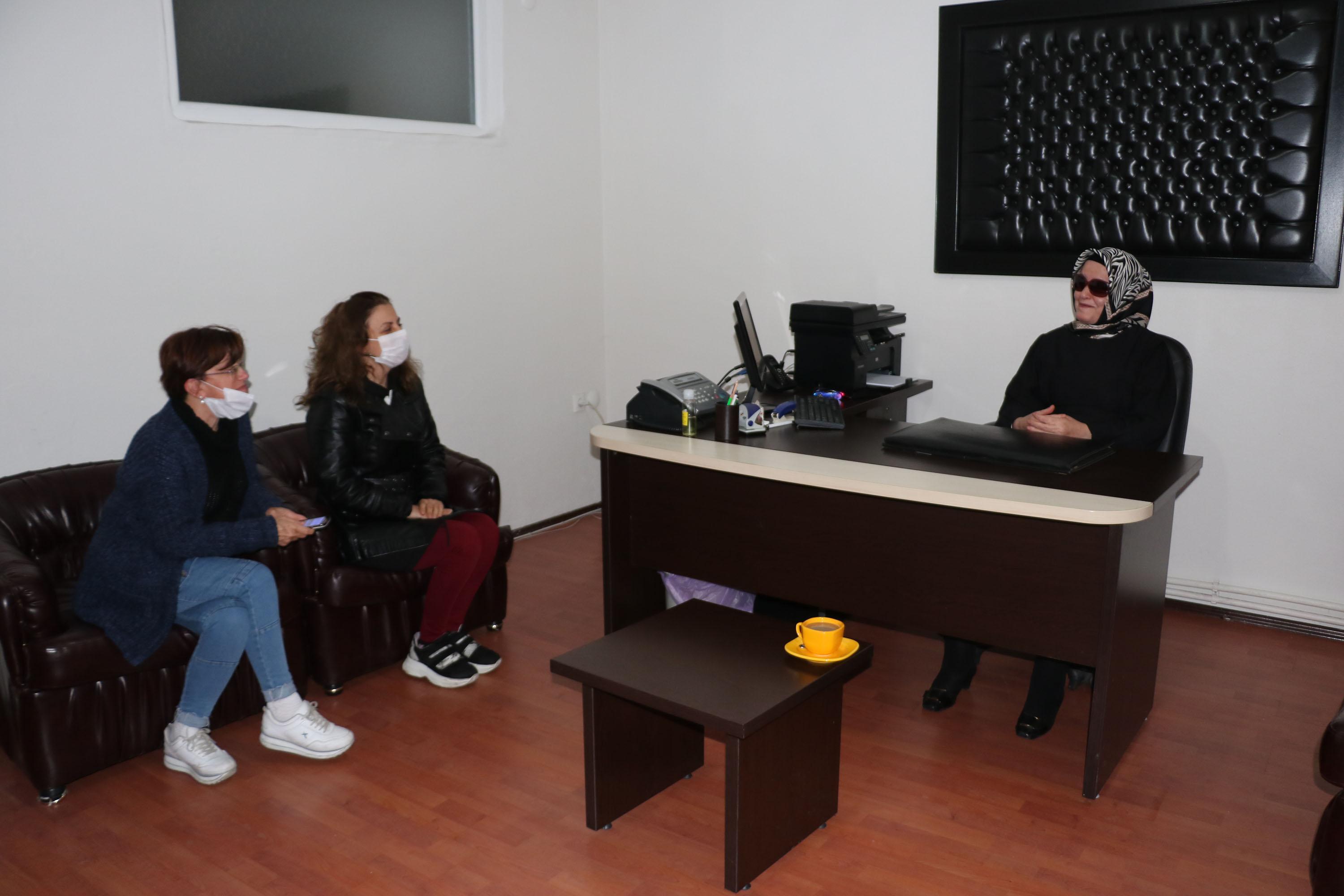 Görme engelli kadın başkanın Görme Engelliler Okulu hayali