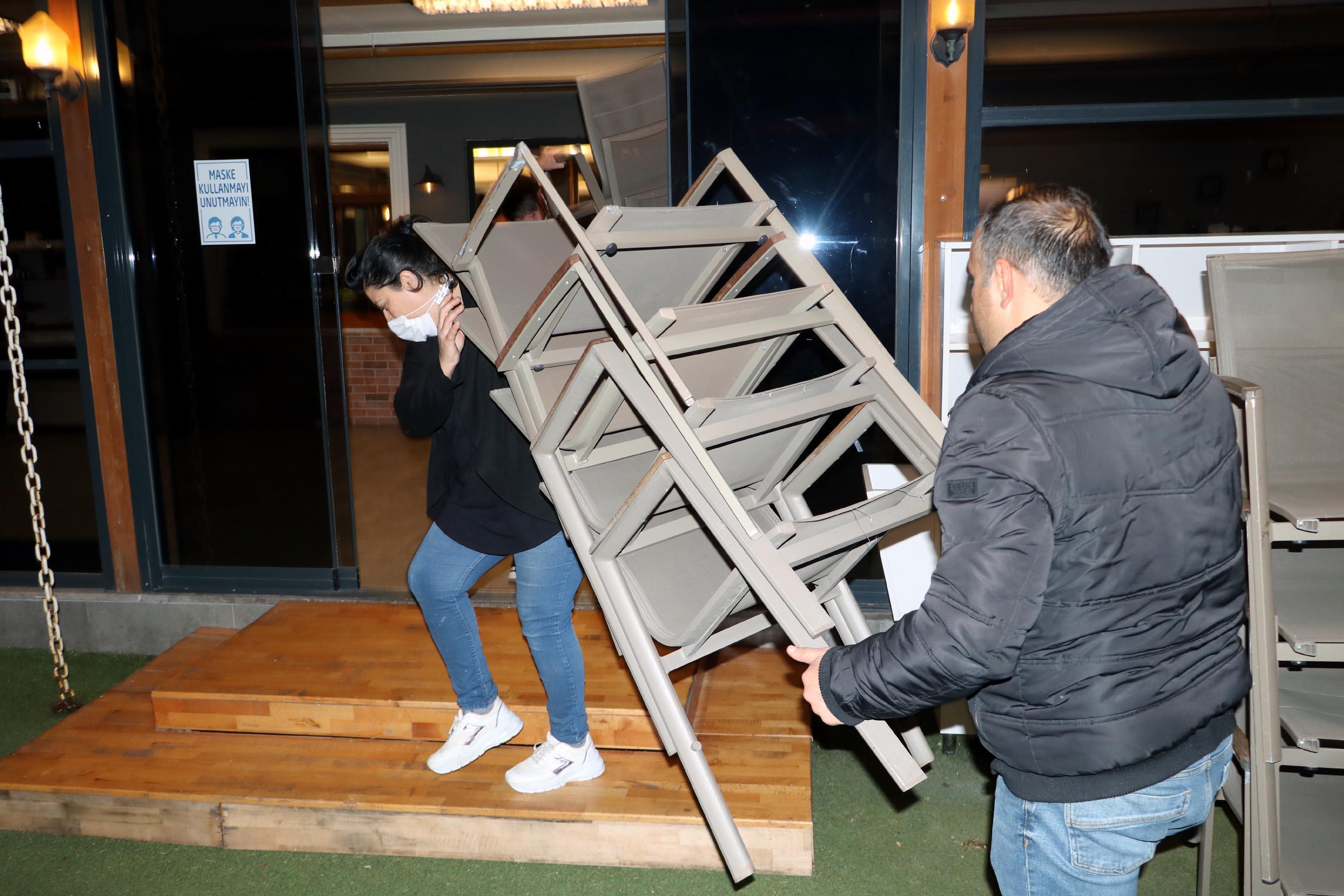 Türkiye genelinde kısıtlama kararıyla esnaf kepenk kapattı
