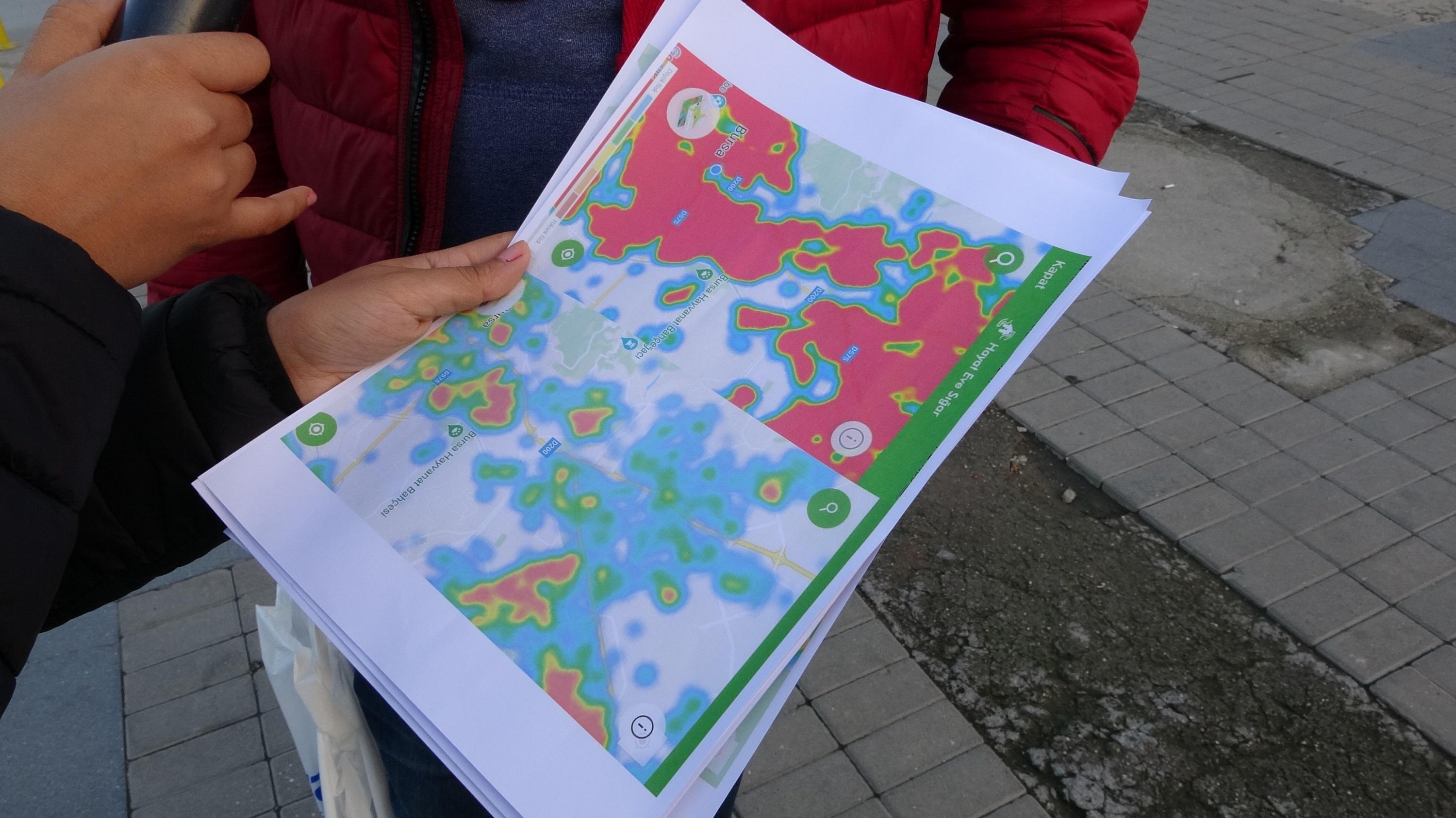 Bursanın risk haritası, 3 ayda kırmızıya döndü