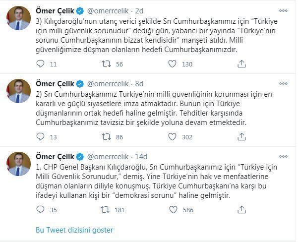 AK Partili Çelik: Kılıçdaroğlu demokrasi sorunu haline gelmiştir