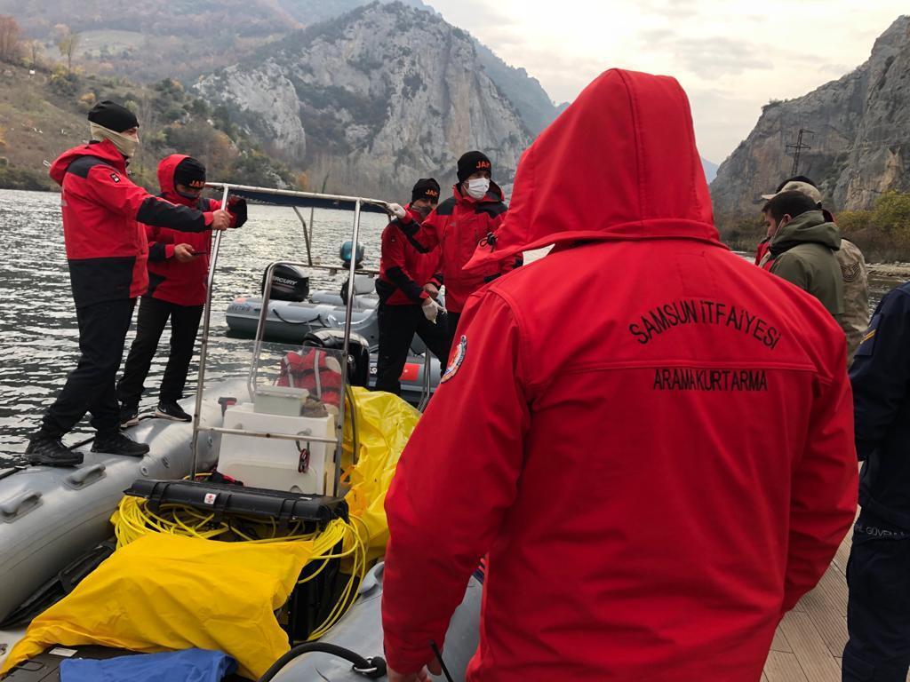 Baraja atlayan kadının cansız bedenine ulaşıldı