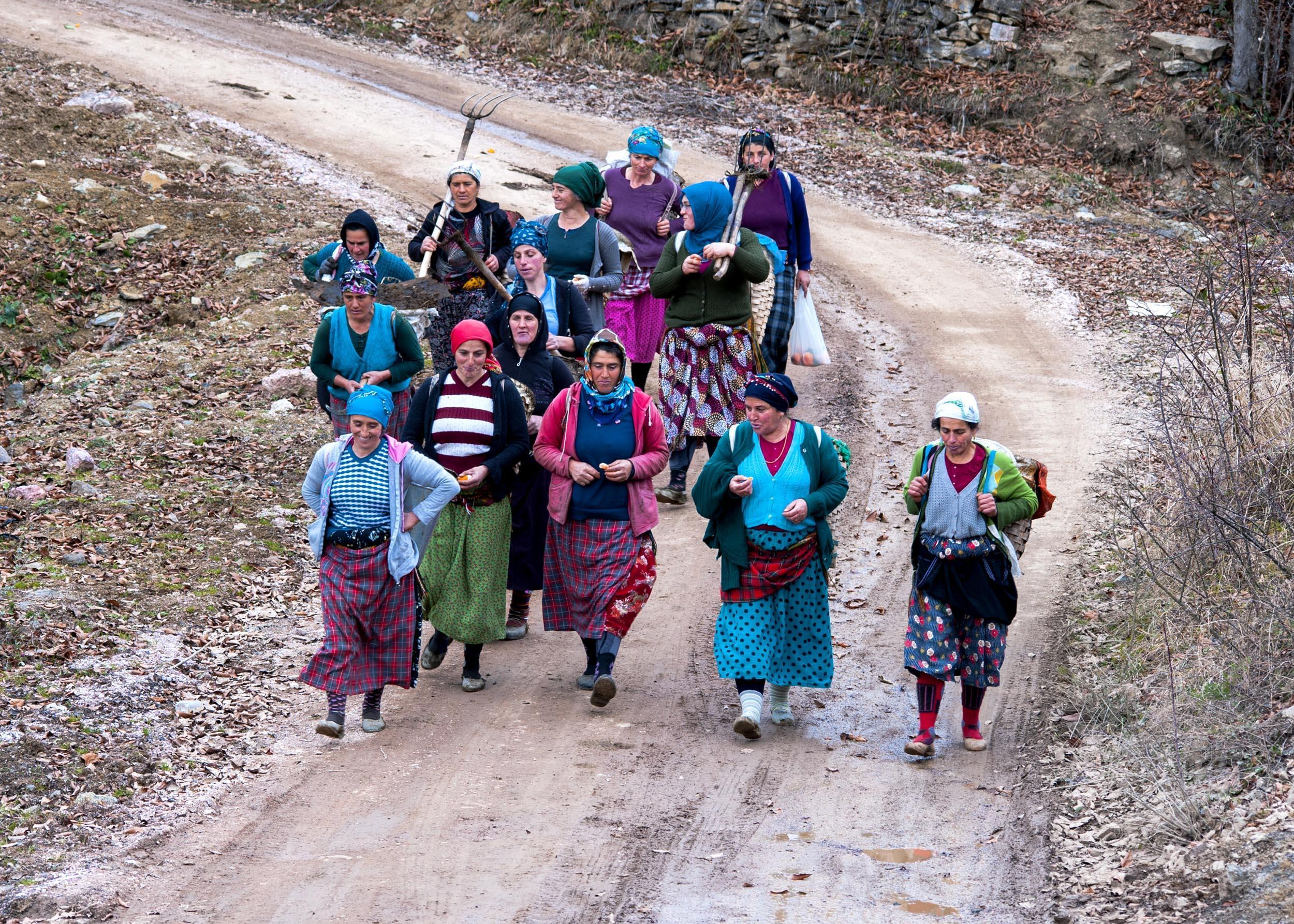 Karadenizin çalışkan kadınlarını, pandemi de durduramadı