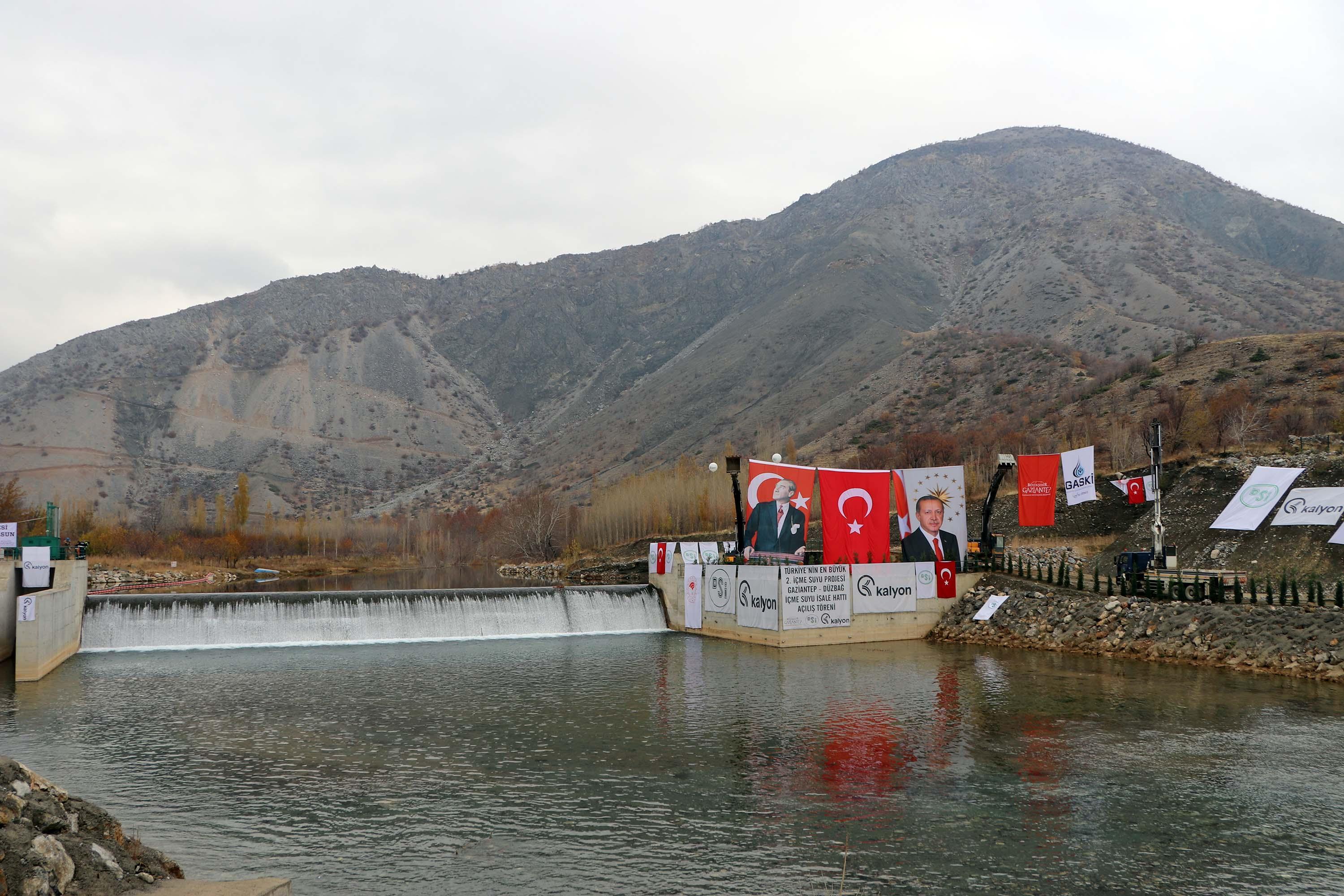 Erdoğan: Düzbağ İçmesuyu isale hattı, ülkemizin en büyük ikinci projesidir