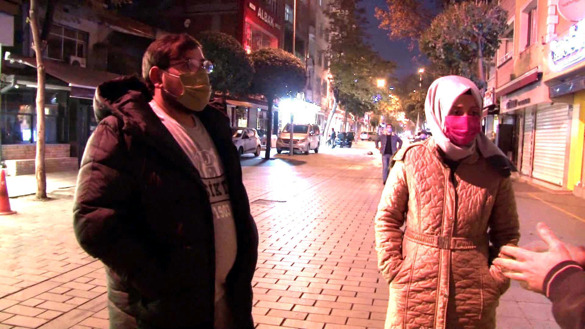 Esenler’de sokağa çıkma kısıtlamasını ihlal edenlerden şaşırtıcı yanıtlar