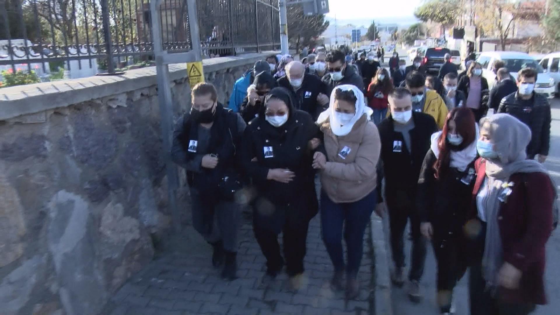 Aylin hoca son yolculuğuna uğurlandı