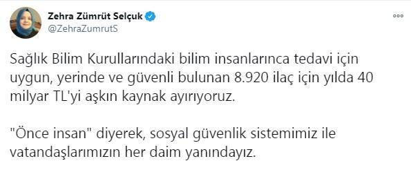 Bakan Selçuk: Önce insan