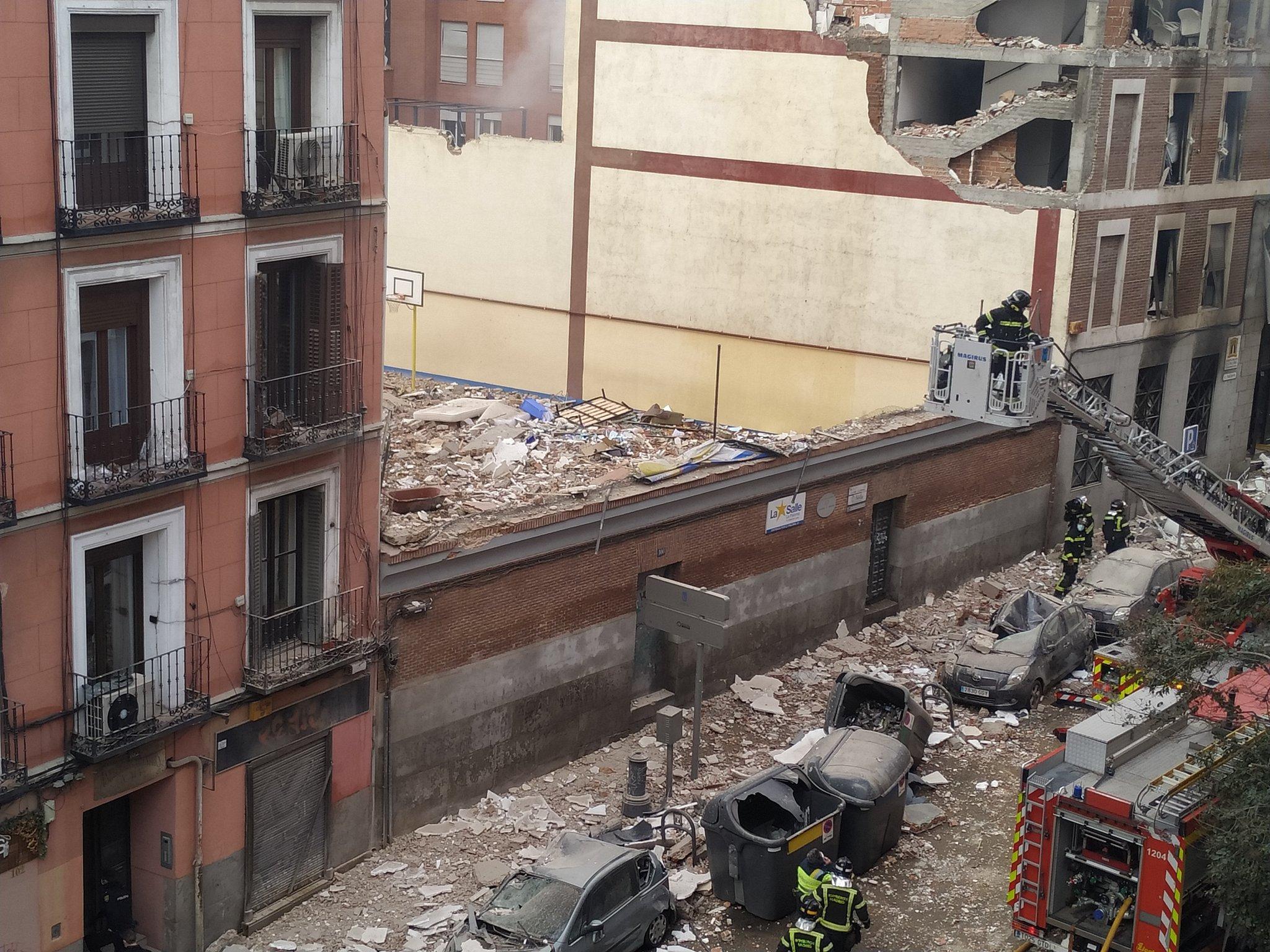 İspanyanın başkenti Madrid’de patlama : 2 ölü