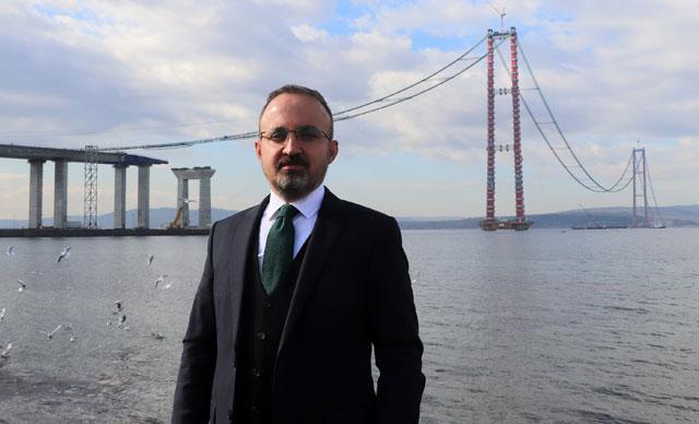 AK Partili Turandan Çanakkale Köprüsü müjdesi: Yıl sonunda araçla karşıya geçeceğiz