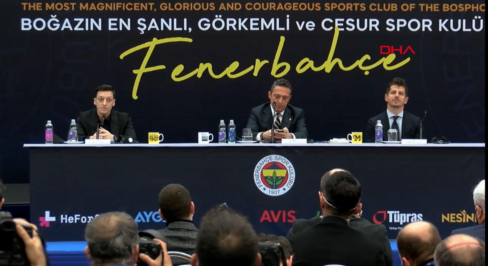 Mesut Özil Fenerbahçeye imza attı