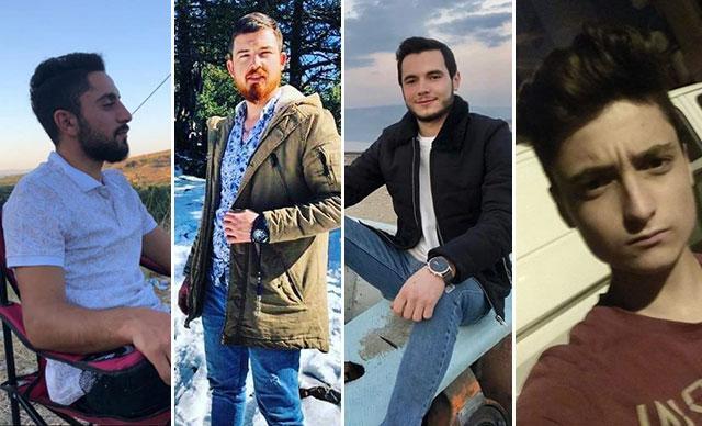 Manisada 4 genç otomobilde başlarından vurularak öldürüldü