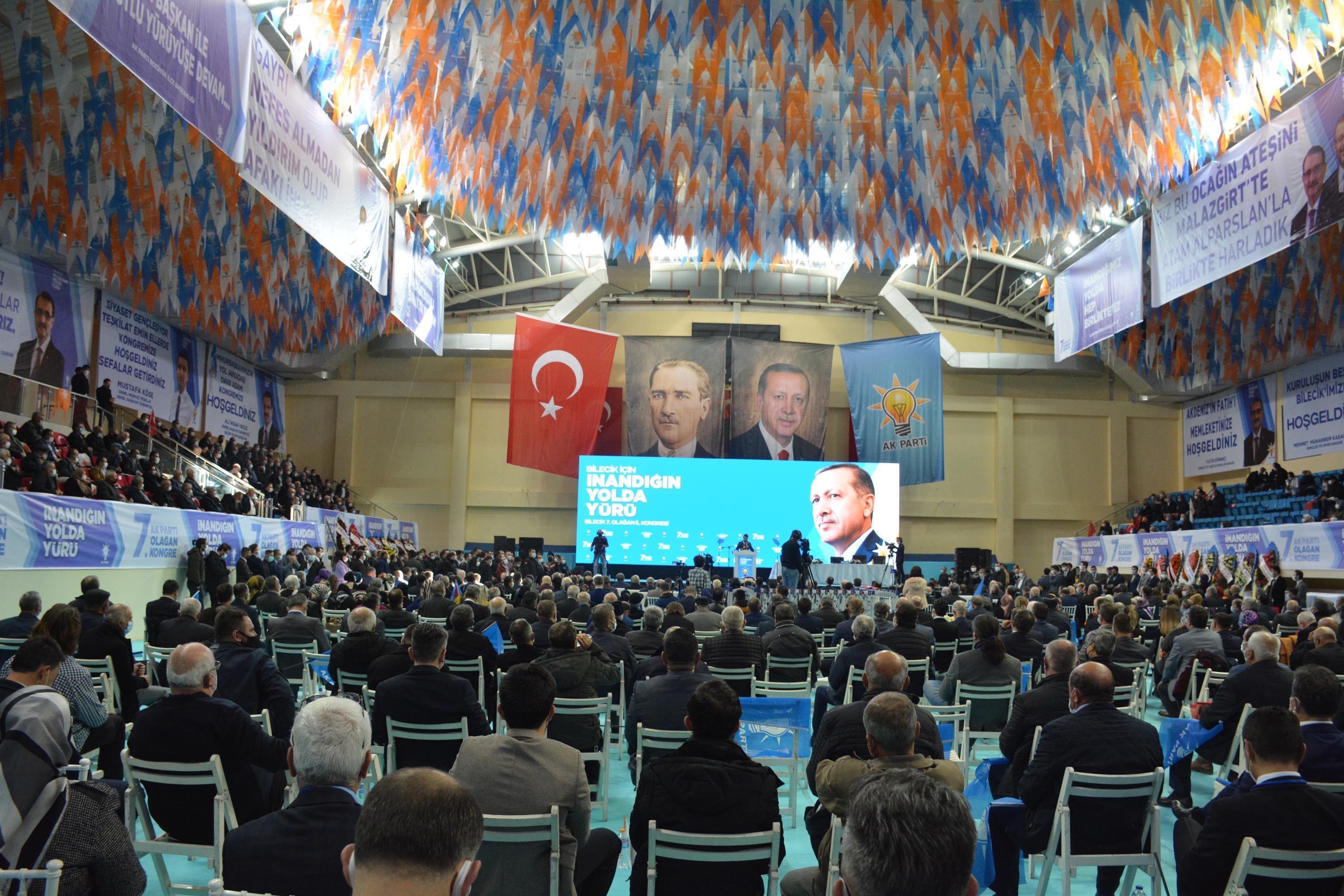 Ak Parti Bilecik 7’nci olağan kongresi yapıldı