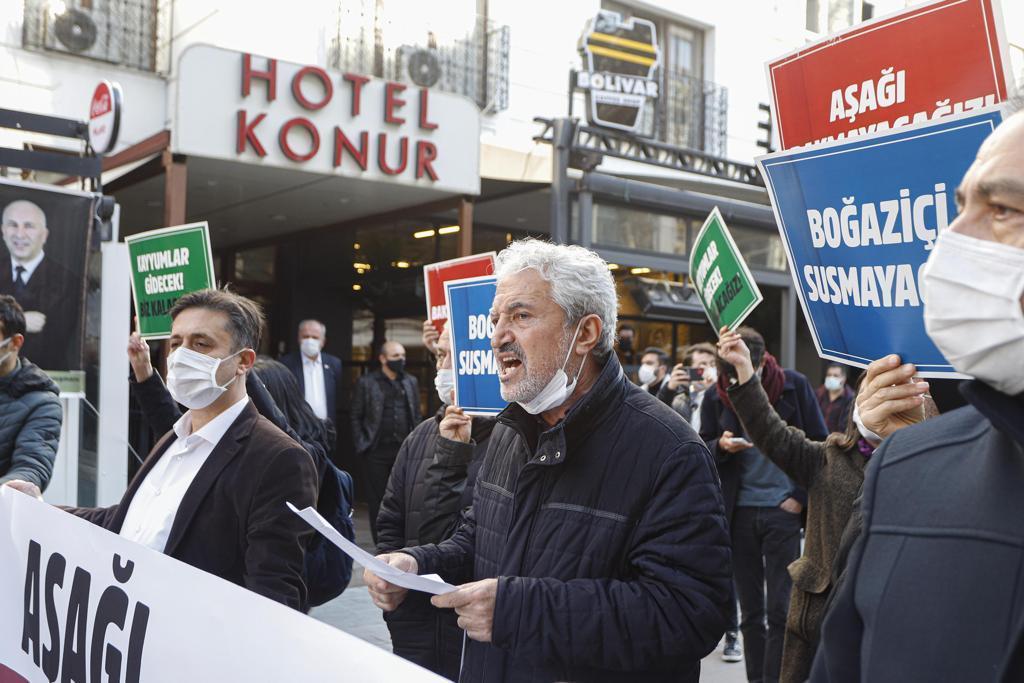 Ankarada, Boğaziçi eyleminde 30 gözaltı