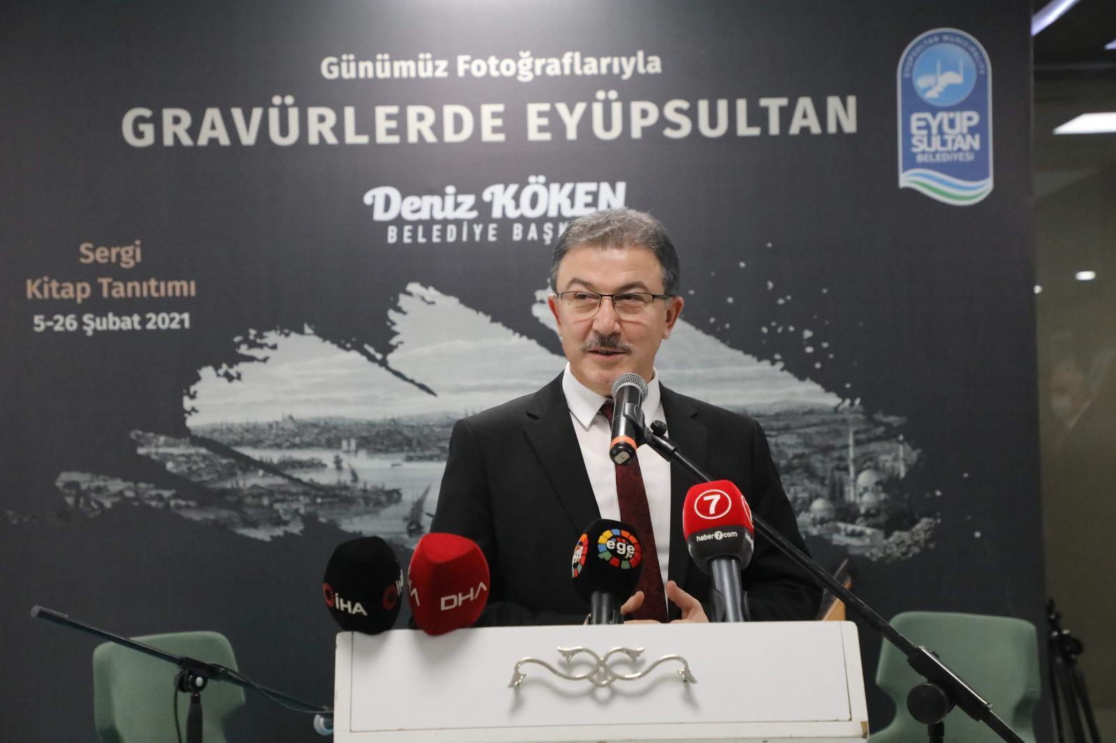 Günümüz Fotoğraflarıyla Gravürlerde Eyüpsultan sergisi kapılarını açtı