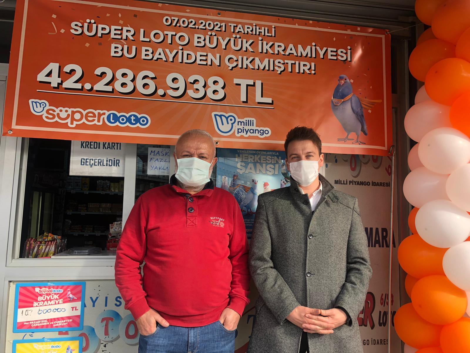 Süper Lotoda Büyük ikramiye sahibini buldu