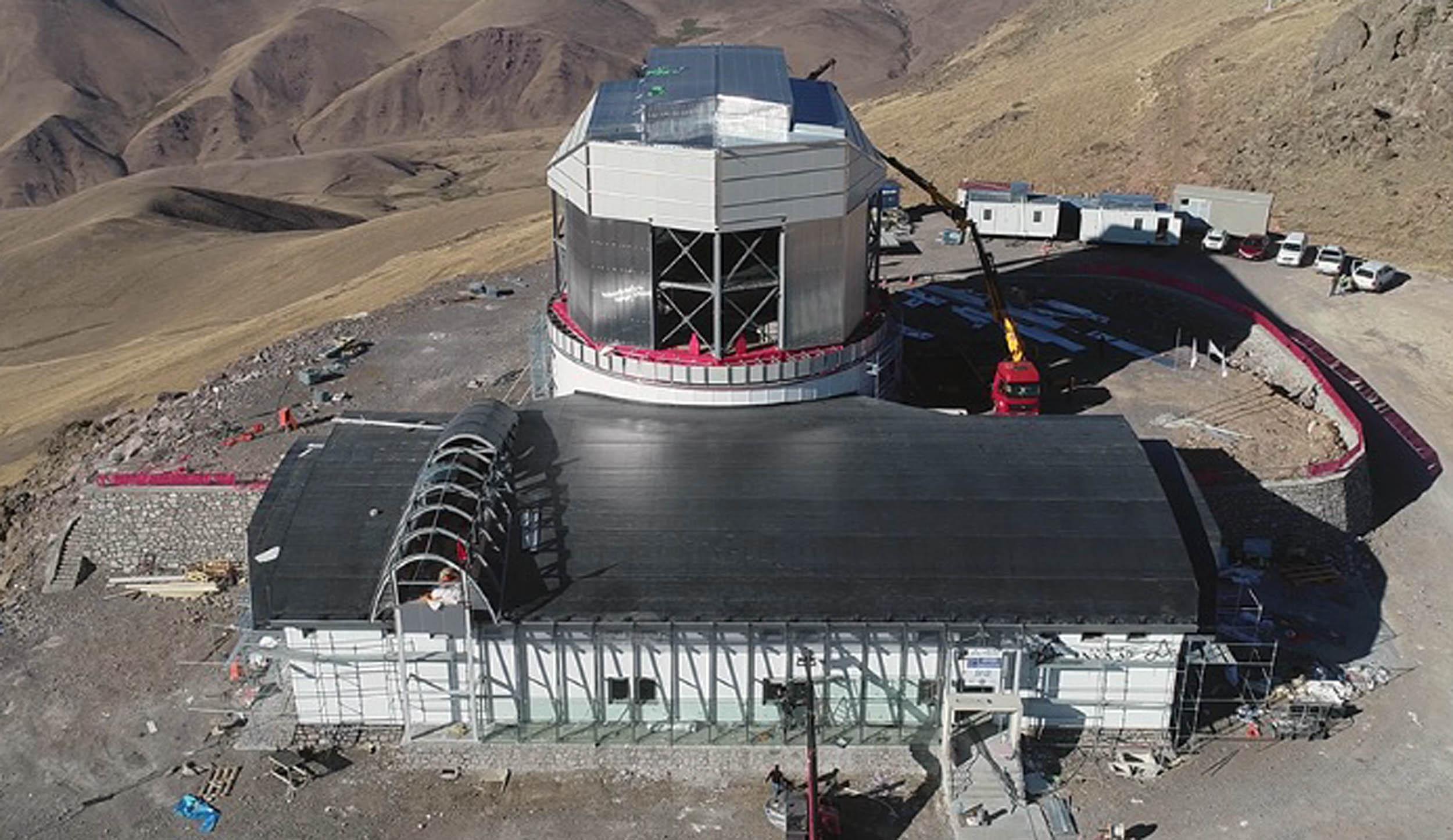 Türkiyenin en büyük optik ve kızılötesi teleskobu, ilk ışığı 2022de alacak