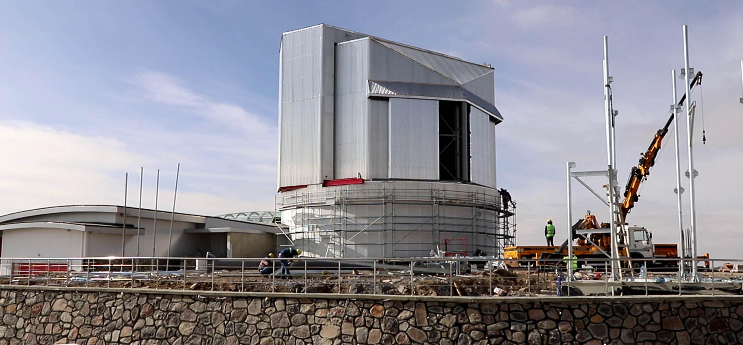 Türkiyenin en büyük optik ve kızılötesi teleskobu, ilk ışığı 2022de alacak