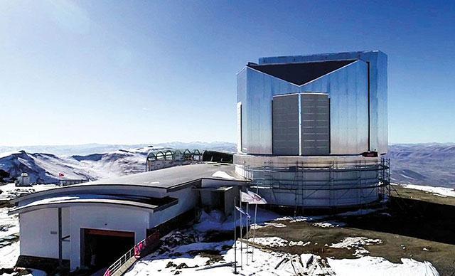 Türkiyenin en büyük optik ve kızılötesi teleskobu, ilk ışığı 2022de alacak
