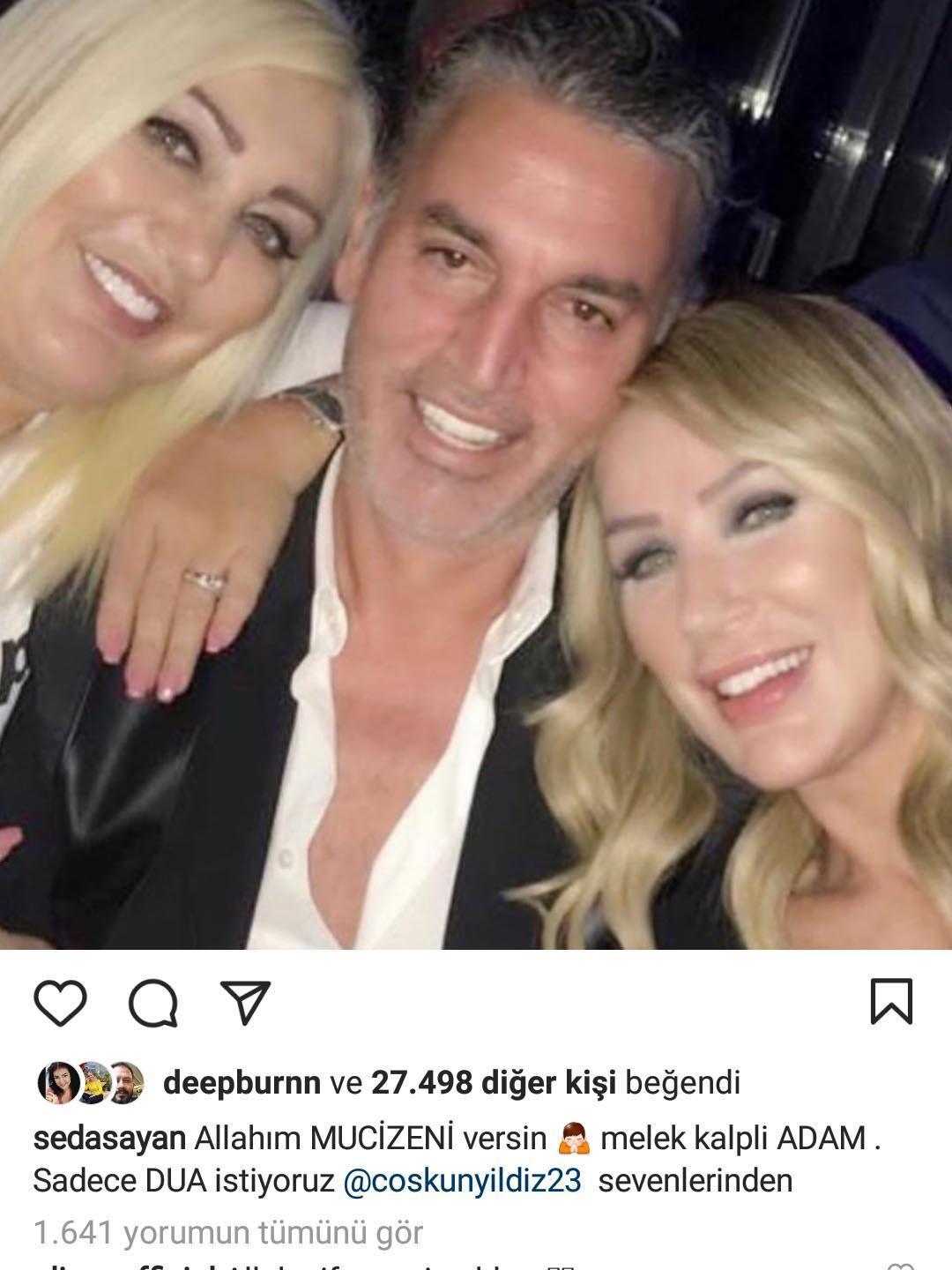 Seda Sayanın eniştesi motosiklet kazasında ağır yaralandı, ünlü şarkıcı sevenlerinden dua istedi