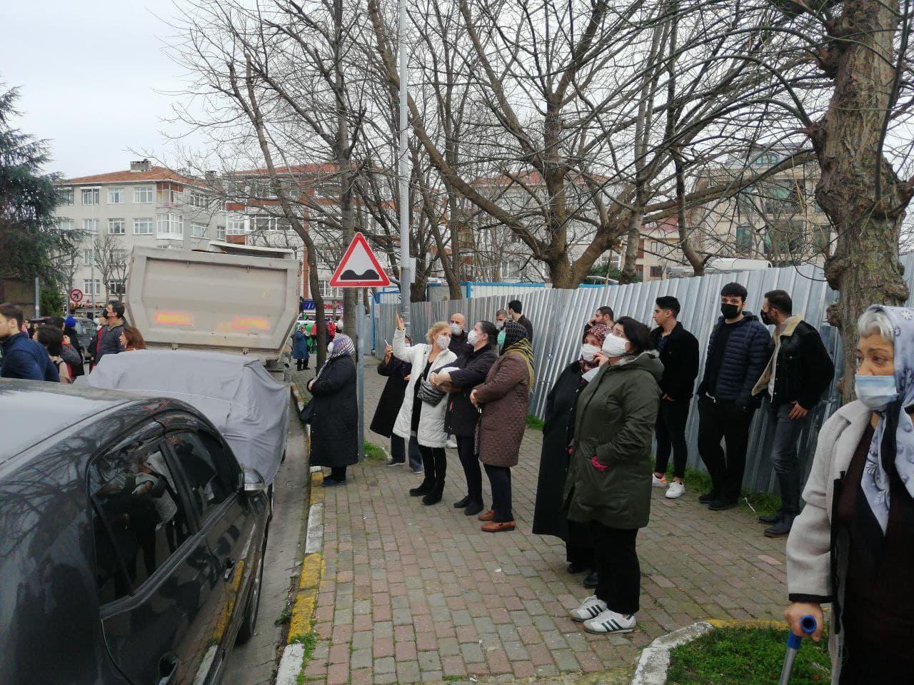 Bahçelievlerde 14 katlı binanın 6. katında patlama