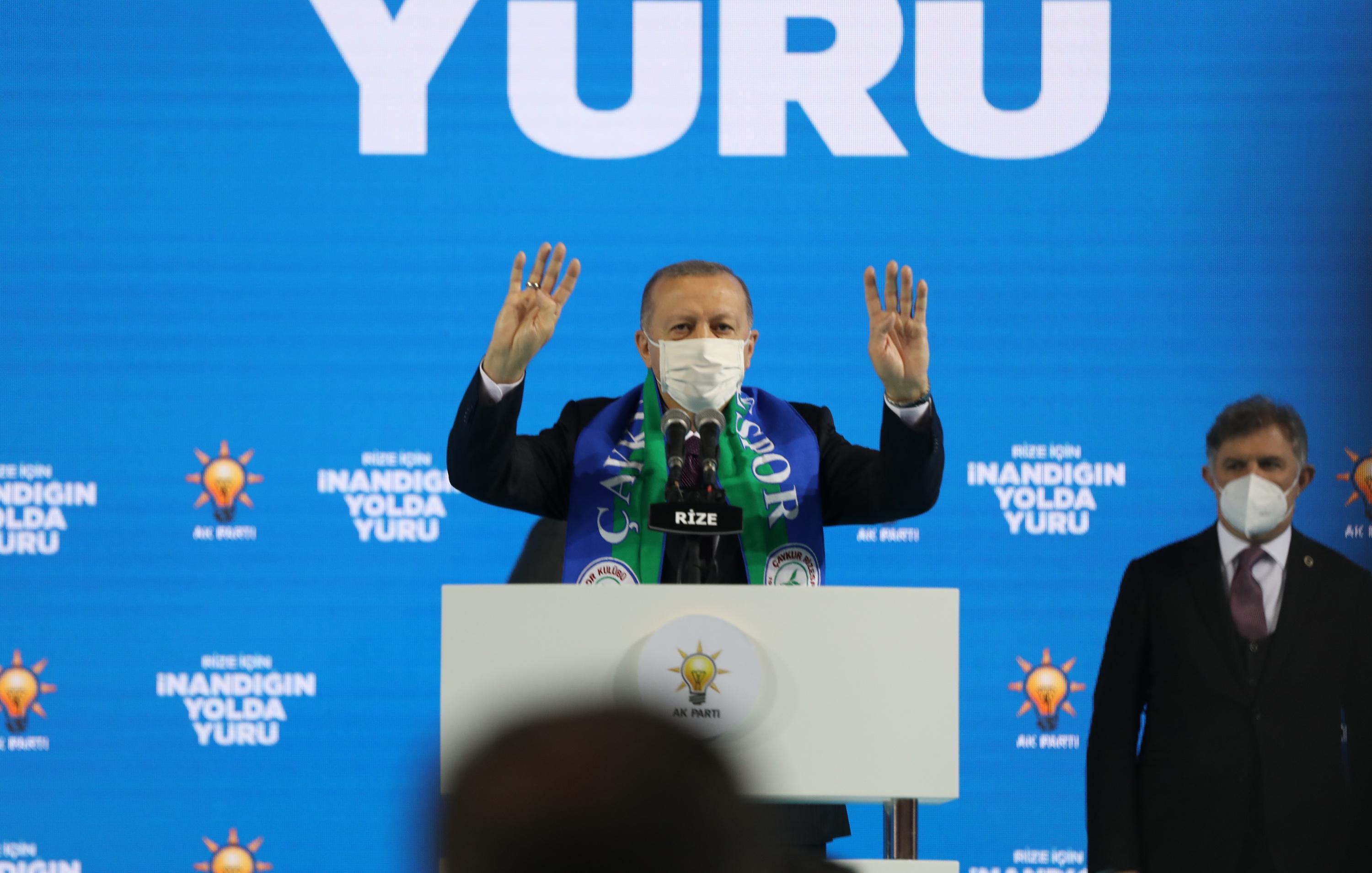 Erdoğan’dan ABDye tepki: Bal gibi de PKKnın yanında ve arkasındasınız