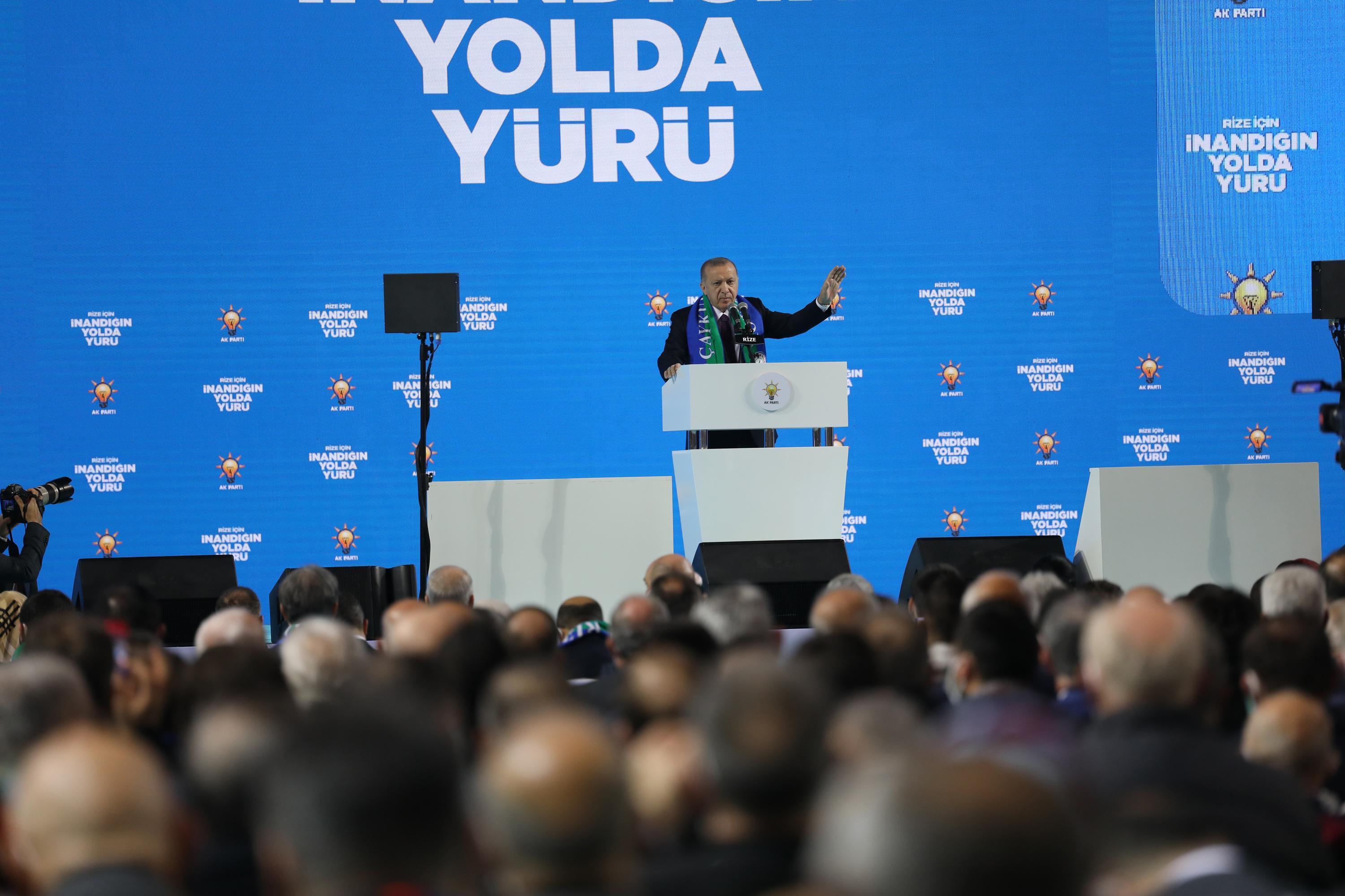 Erdoğan’dan ABDye tepki: Bal gibi de PKKnın yanında ve arkasındasınız