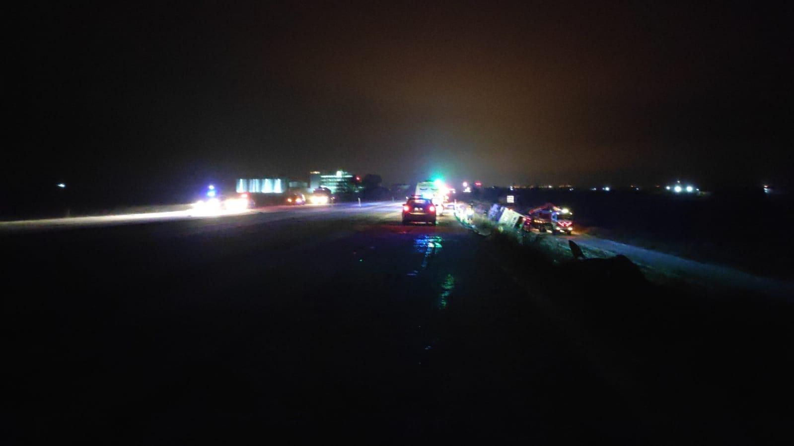 Konyada kaza: 5 ölü, 38 yaralı