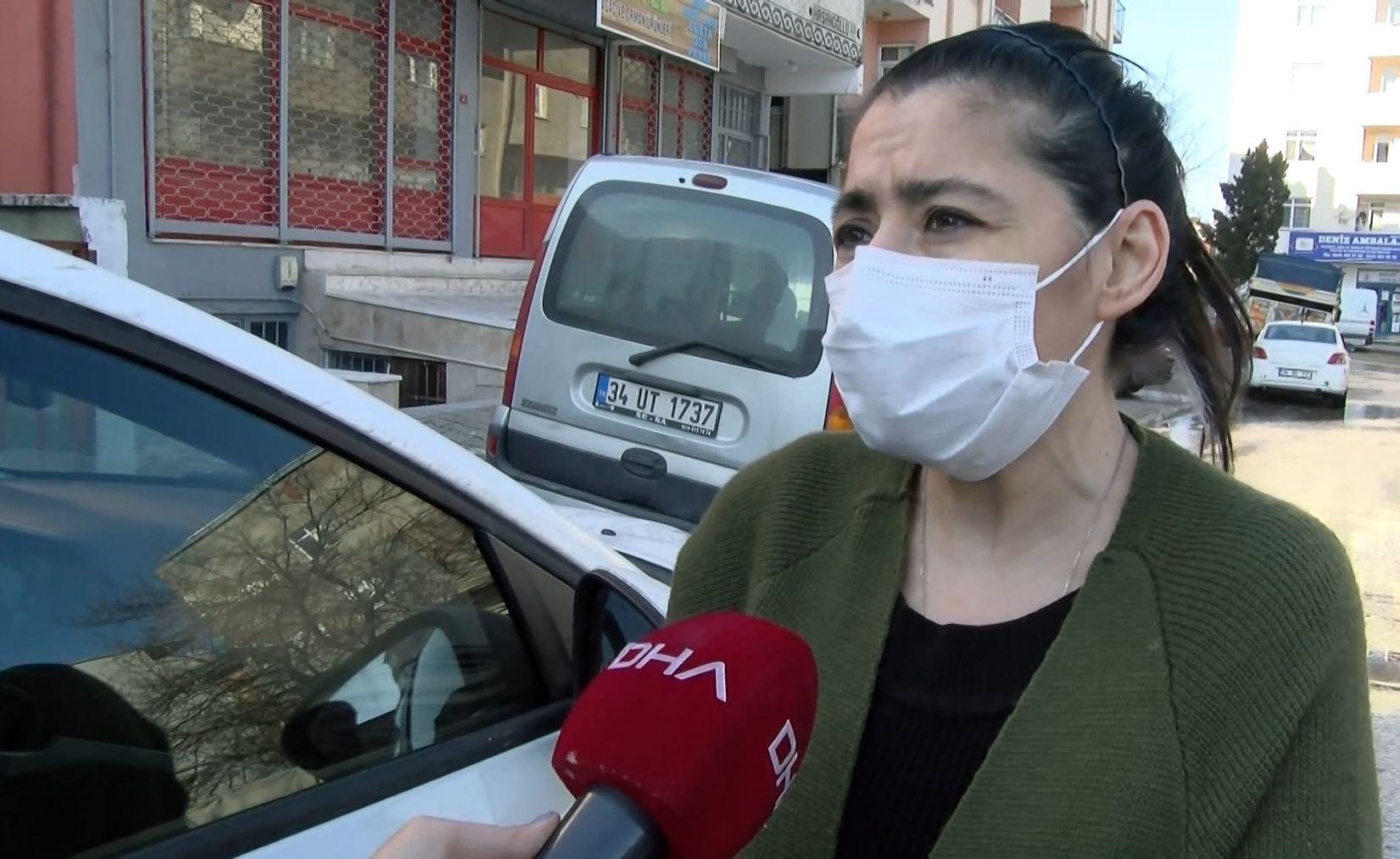 Ataşehirde pitbull saldırısı kamerada