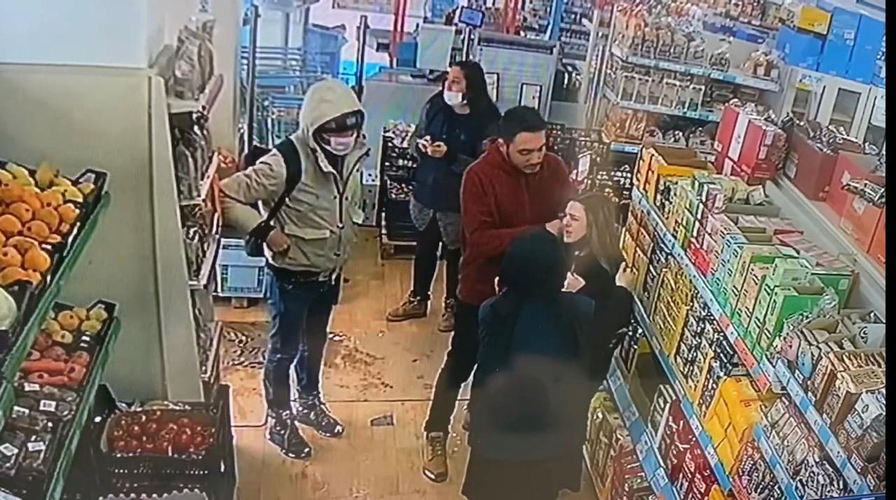 Ataşehirde pitbull saldırısı kamerada