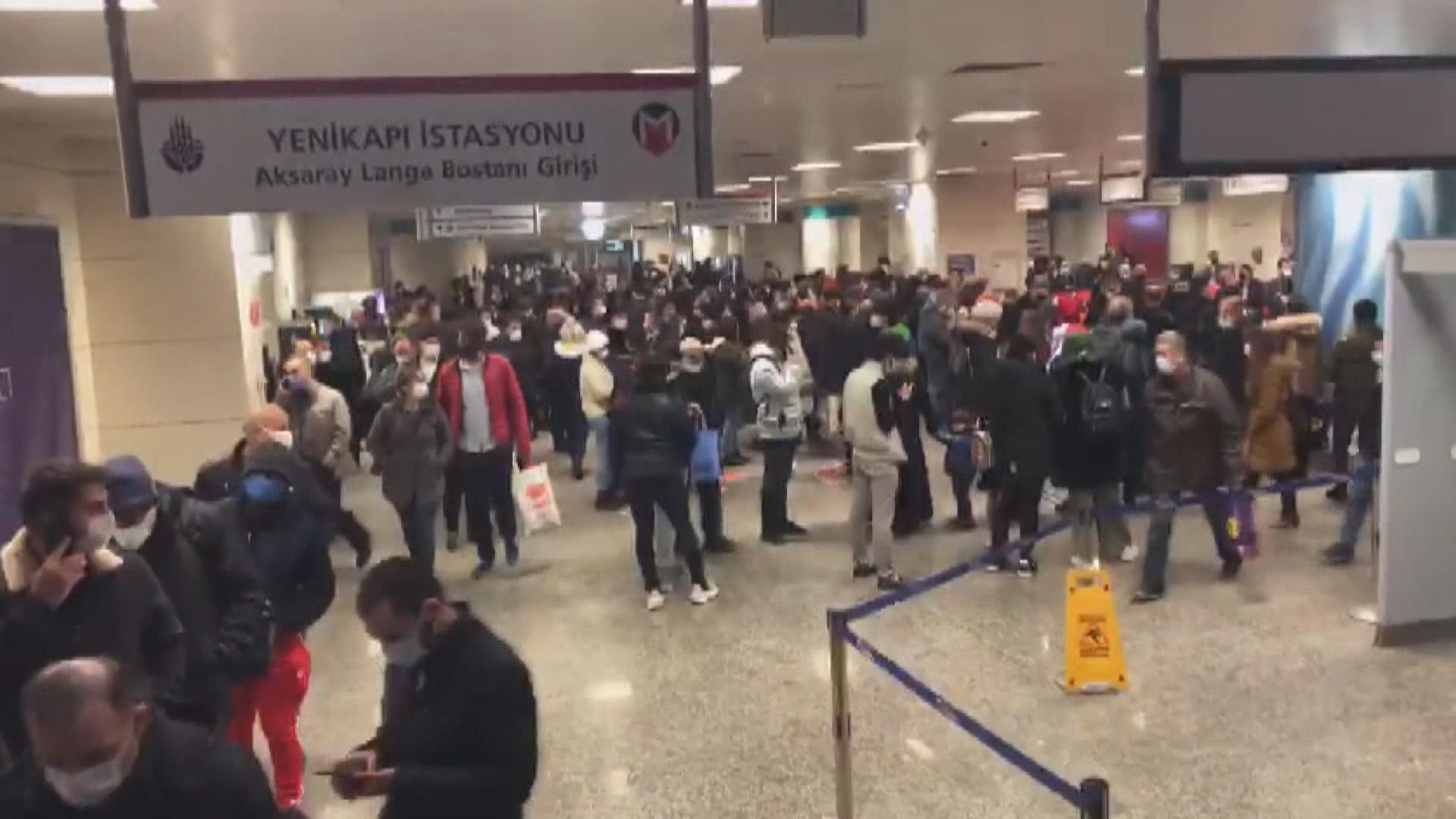 Yenikapı-Bayrampaşa arasında metro seferini durduran patlama