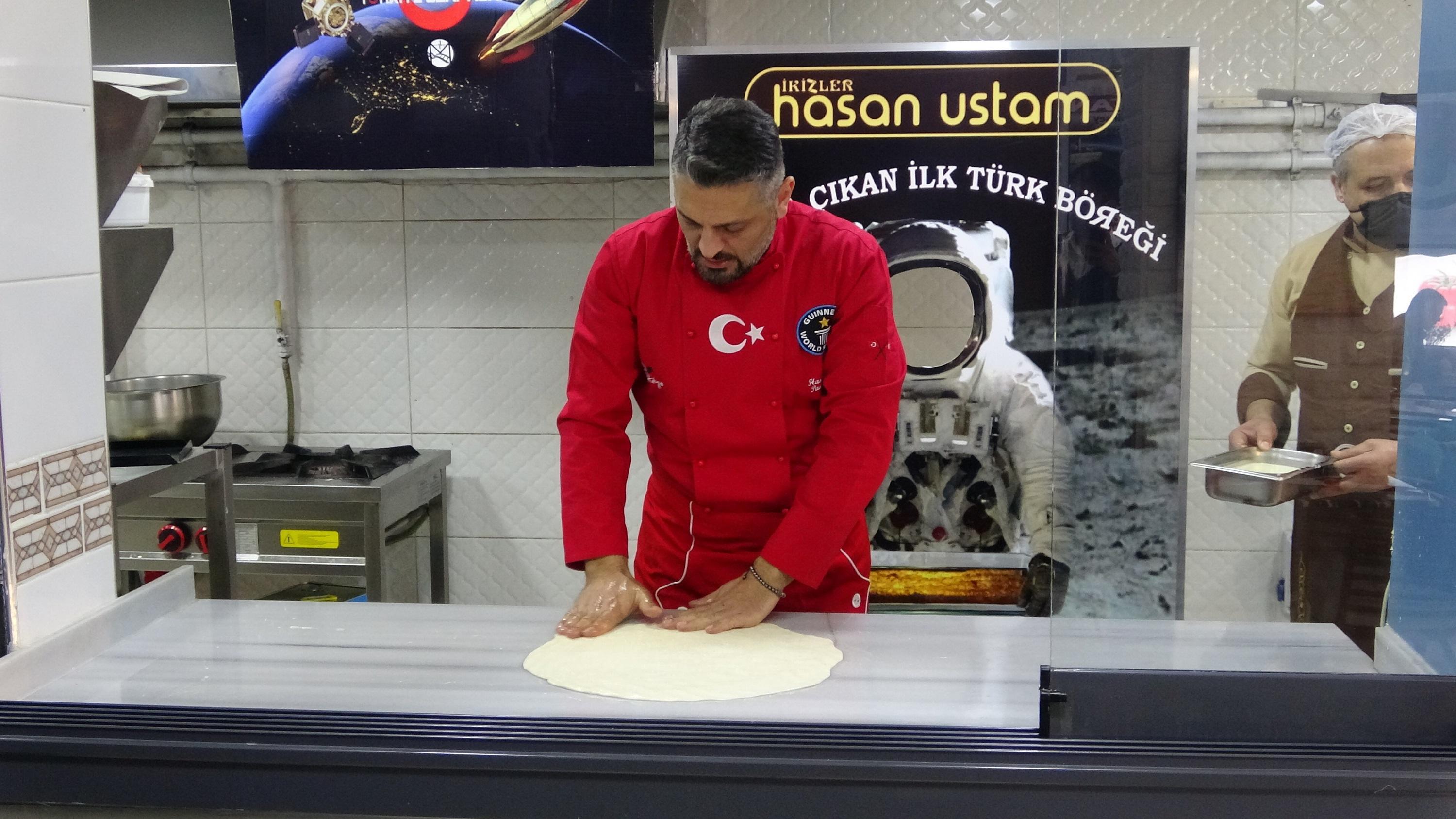 Bursalı börek ustası: Uzayda börek açmak istiyorum