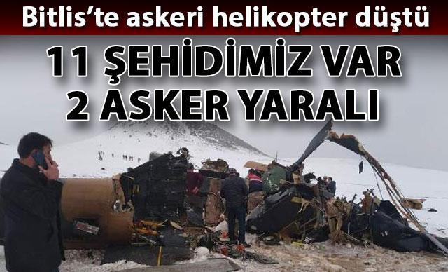 Helikopter kazası şehitleri, devlet töreni için Ankaraya uğurlandı