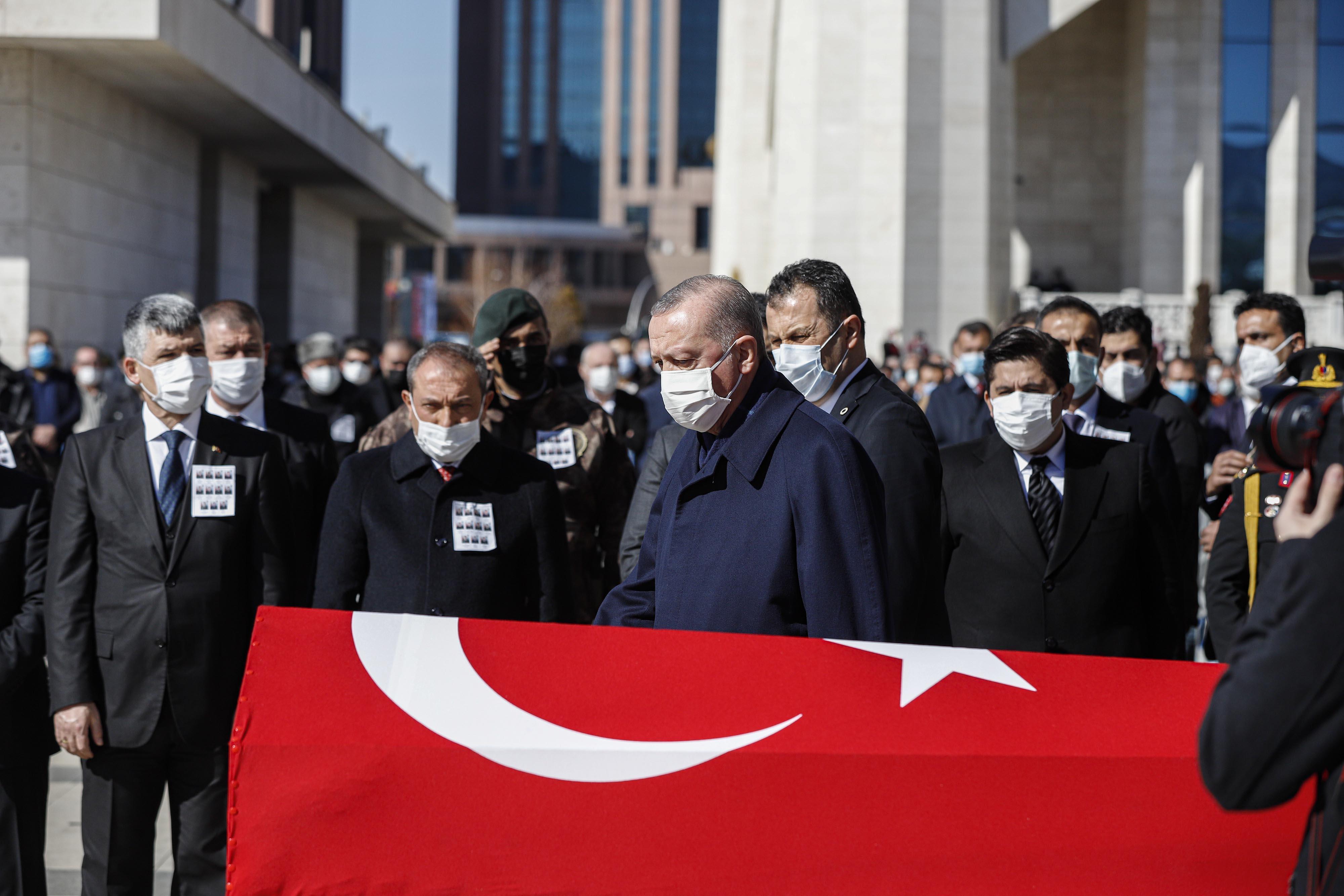 11 şehidimiz için Ankarada devlet töreni düzenlendi