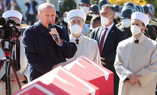 11 şehidimiz için Ankarada devlet töreni düzenlendi