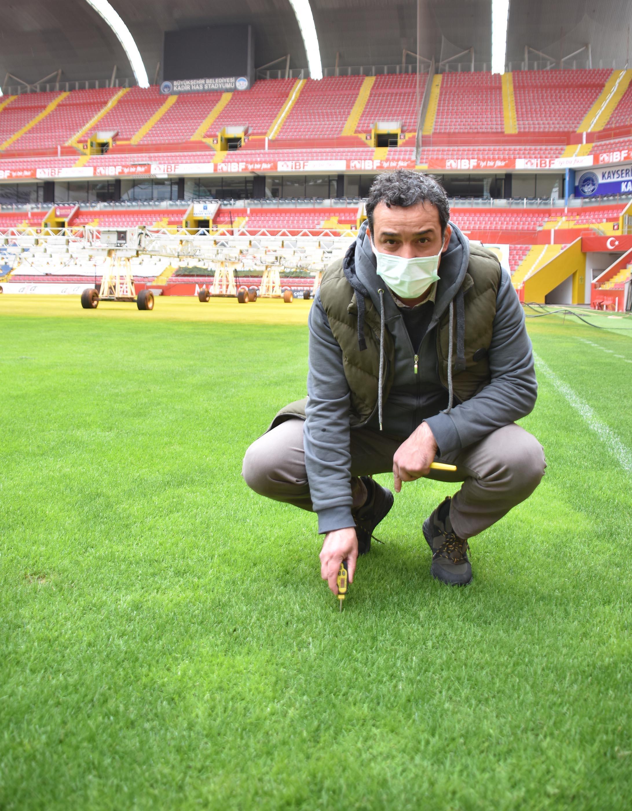 Kadir Has Stadyumu, Kayserispor - Galatasaray maçına hazır