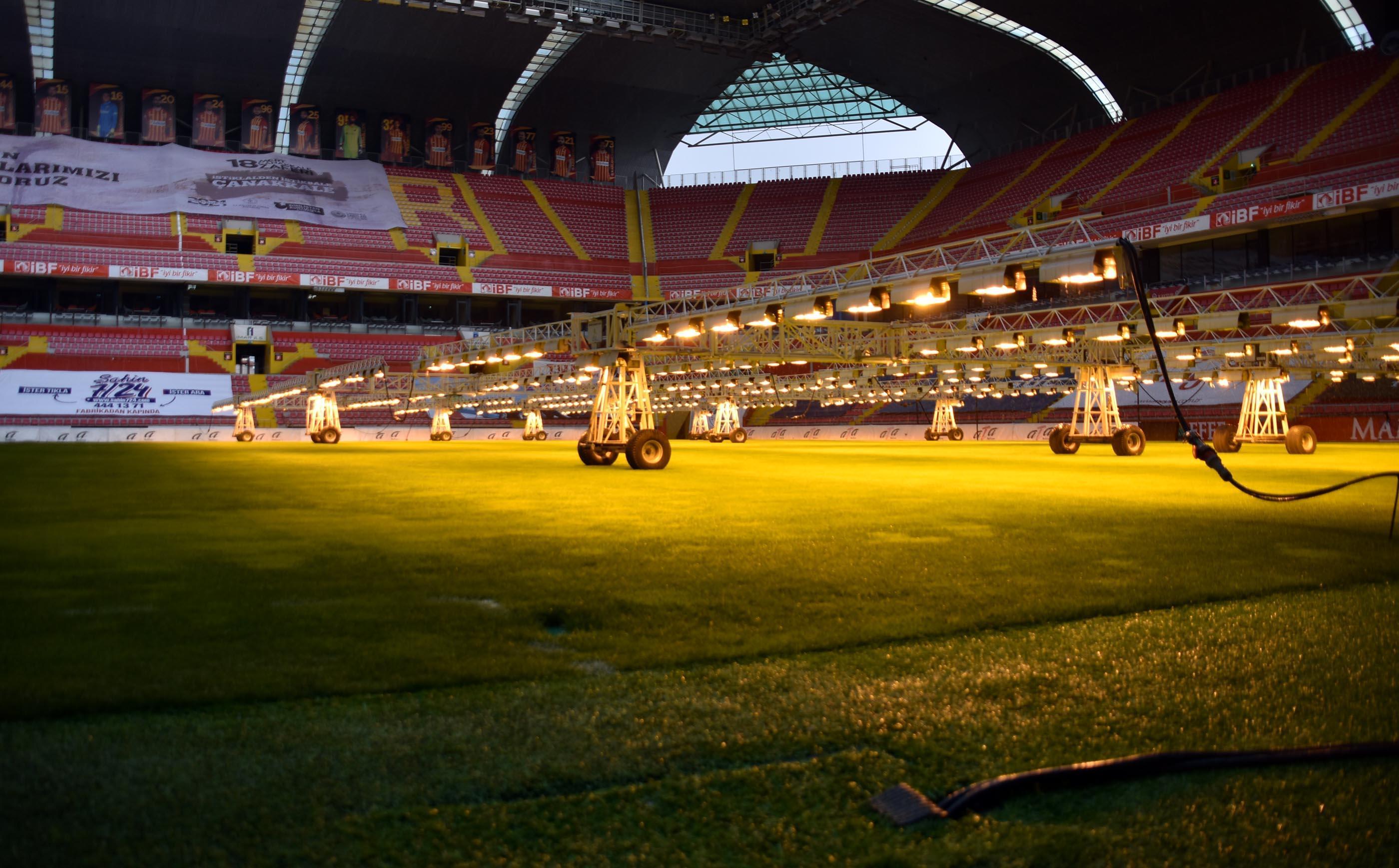 Kadir Has Stadyumu, Kayserispor - Galatasaray maçına hazır