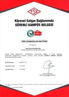TSE’den ‘Sağlıklı ve Güvenli Kampüs Belgesi’