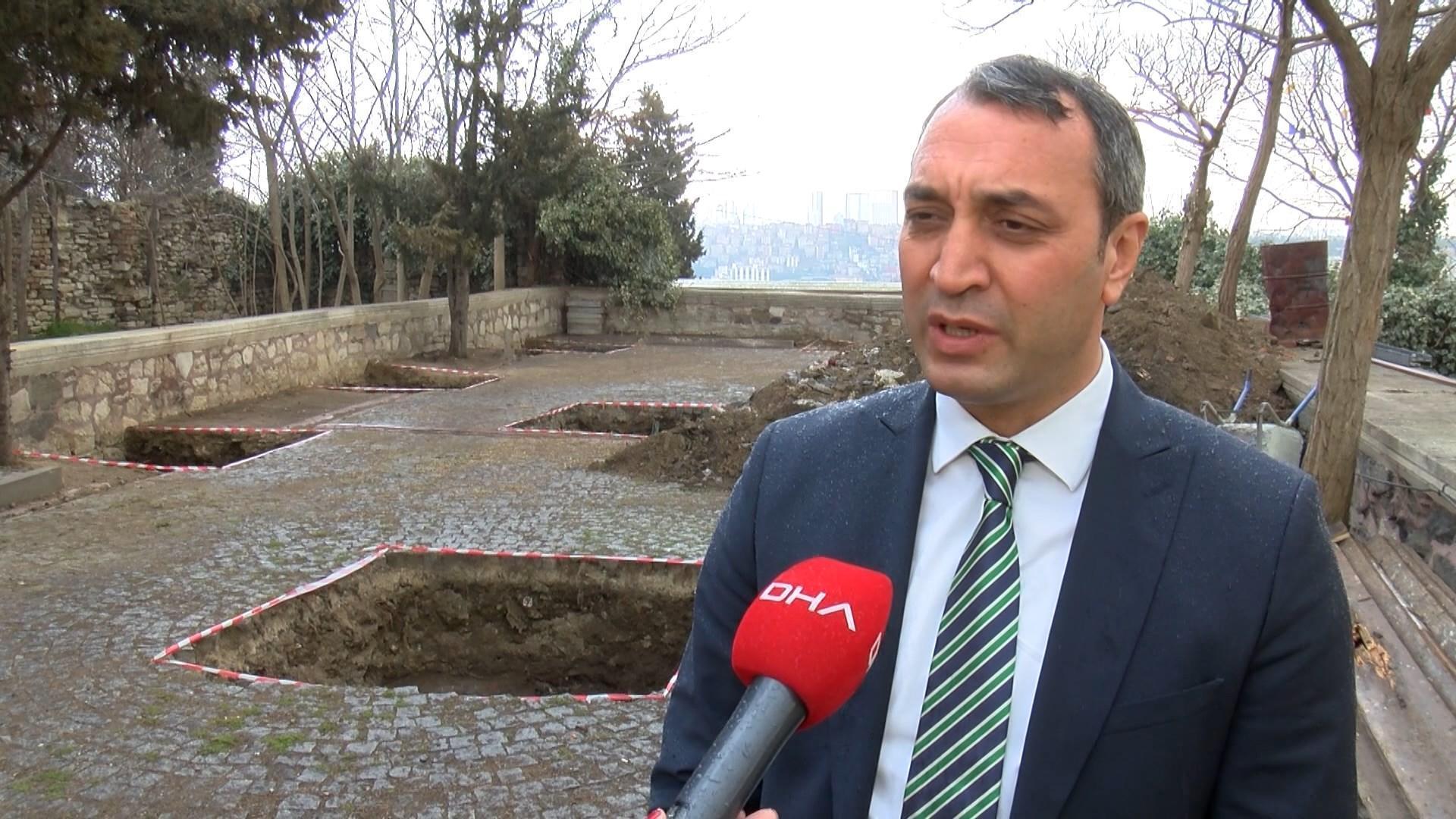 Kaldırım kazıldıkça tarih çıkıyor