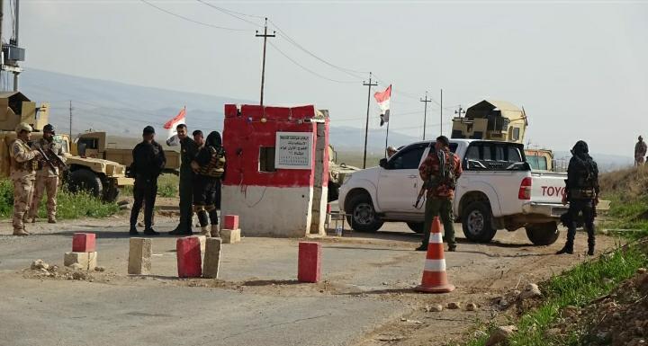 Sincar’daki hareketliliği DHA görüntüledi