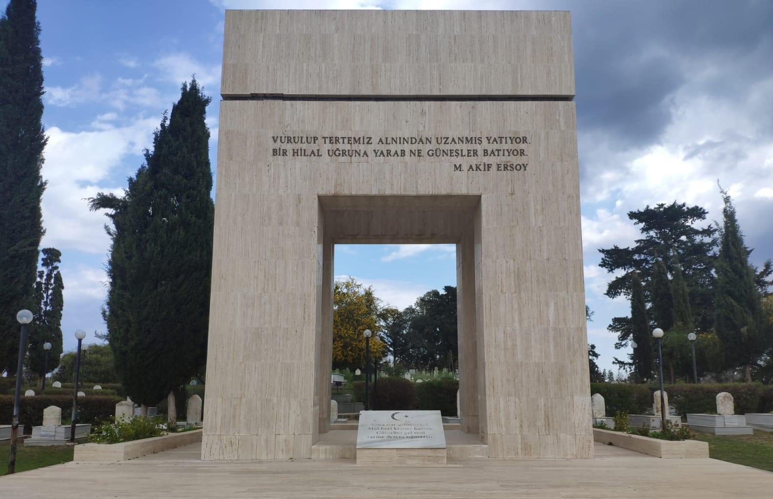 KKTC’de 217 Çanakkale şehidi yatıyor