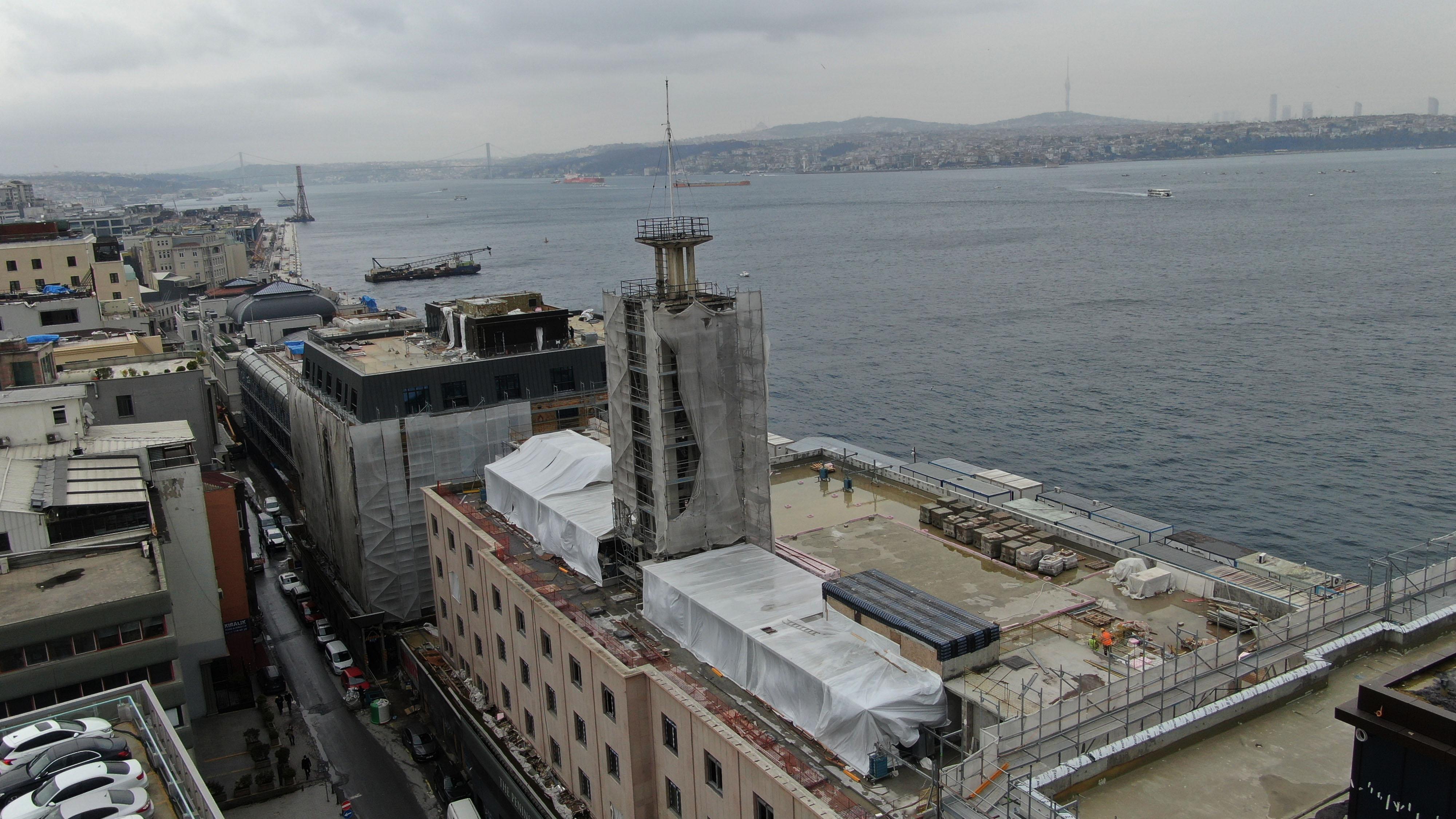 Galataportta sona yaklaşılıyor