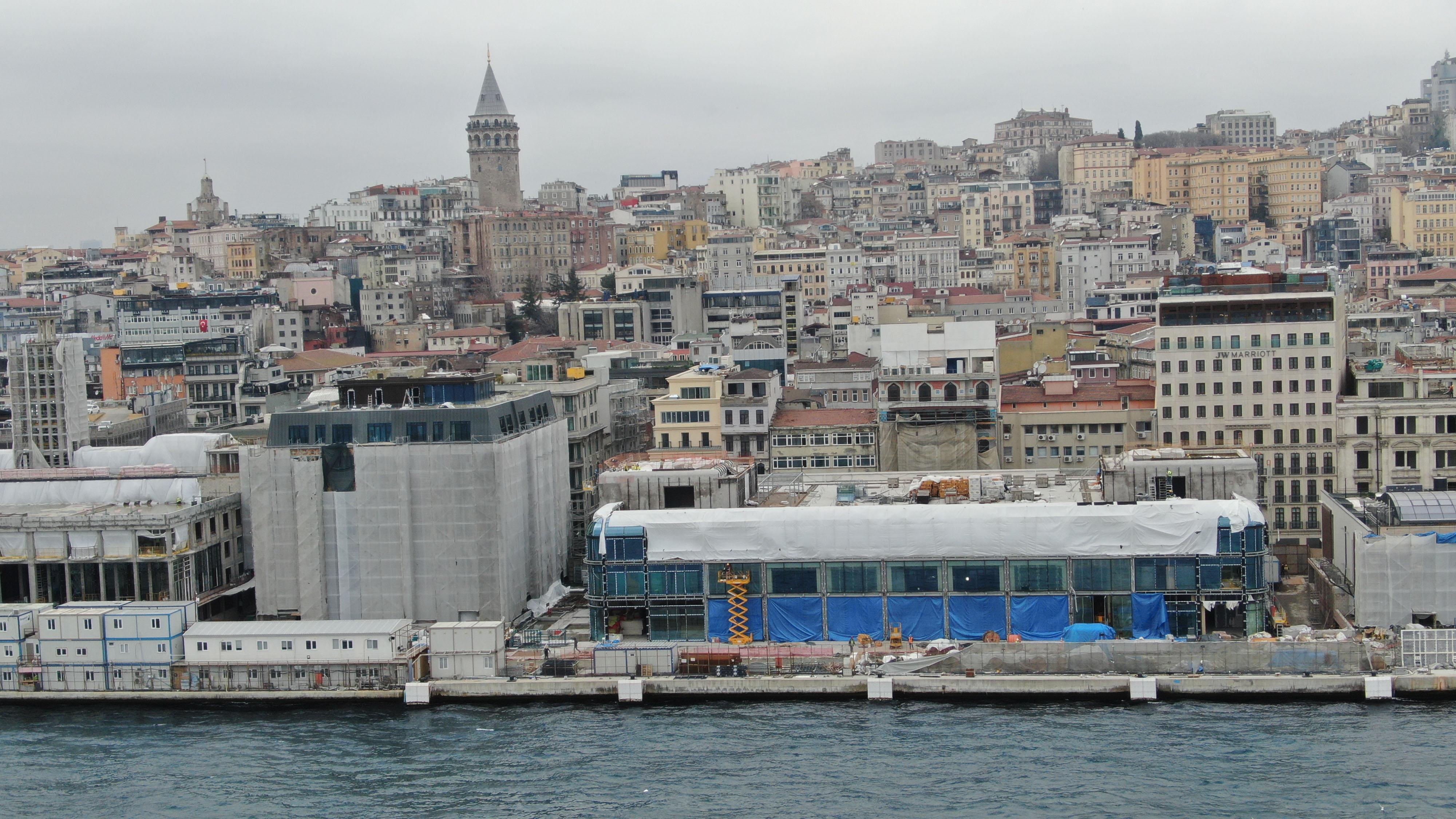 Galataportta sona yaklaşılıyor