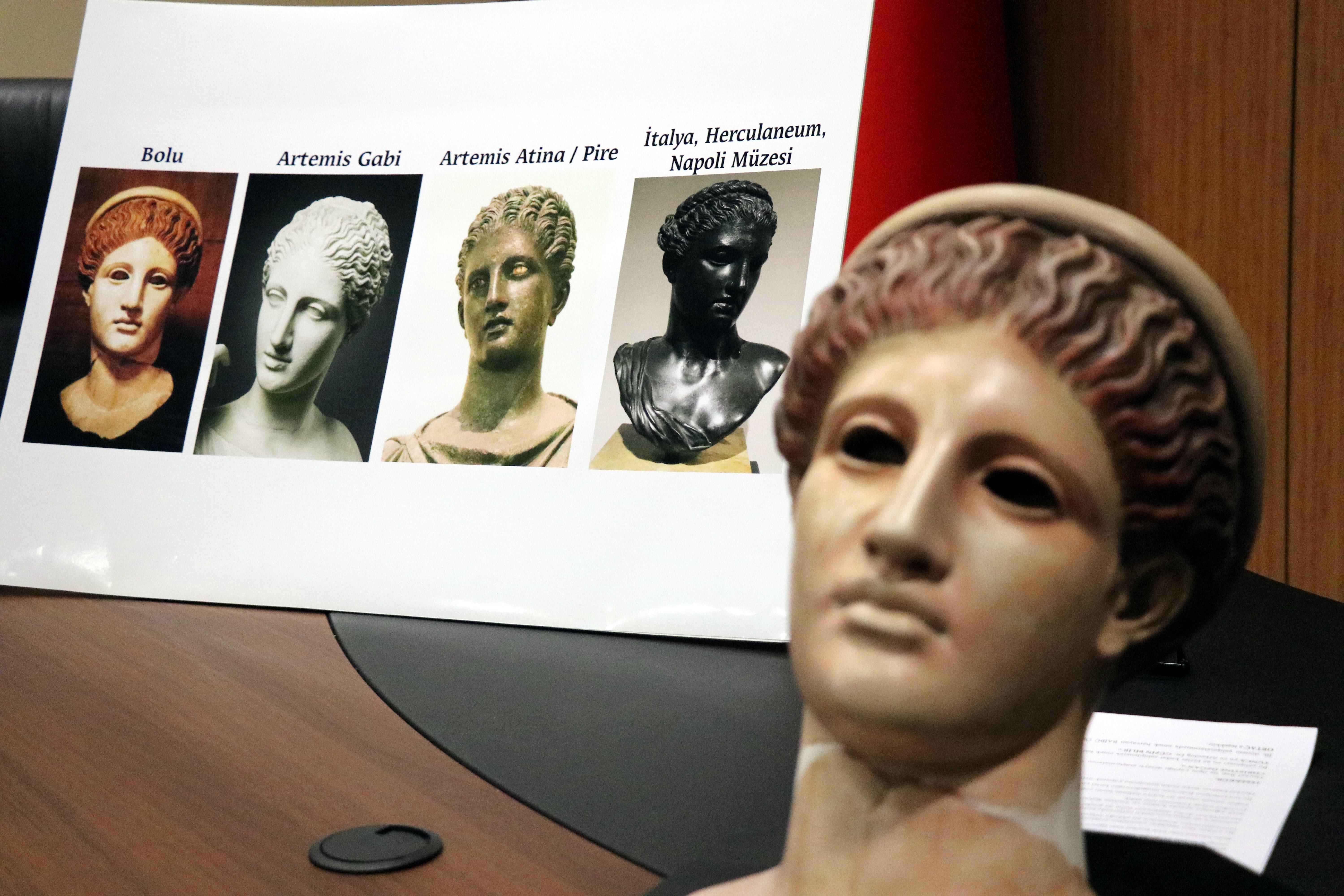 50 yıldır müzede sergilenen heykel Artemise ait çıktı